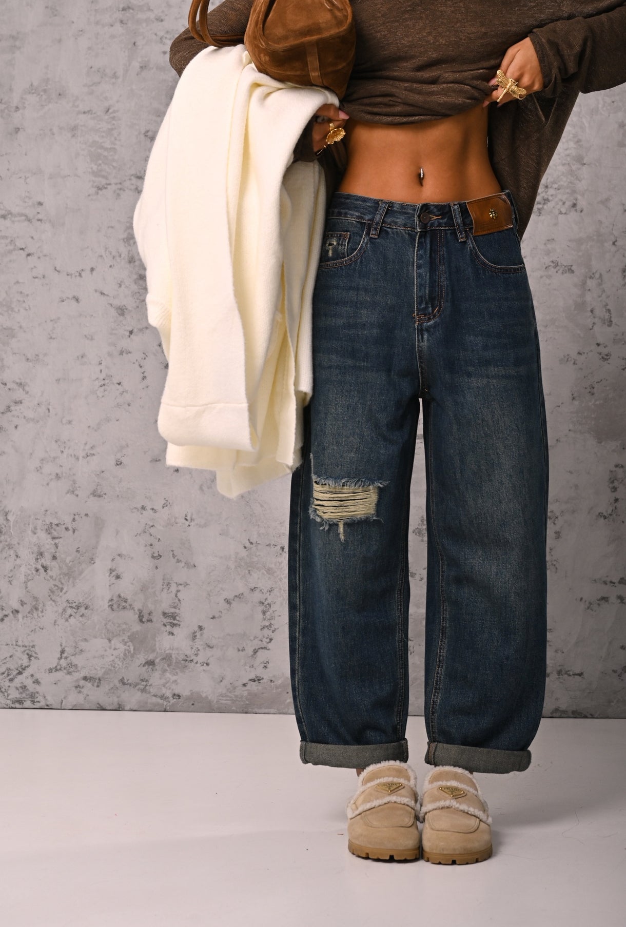 JEANS BEE 2.0 DENIM SCURO