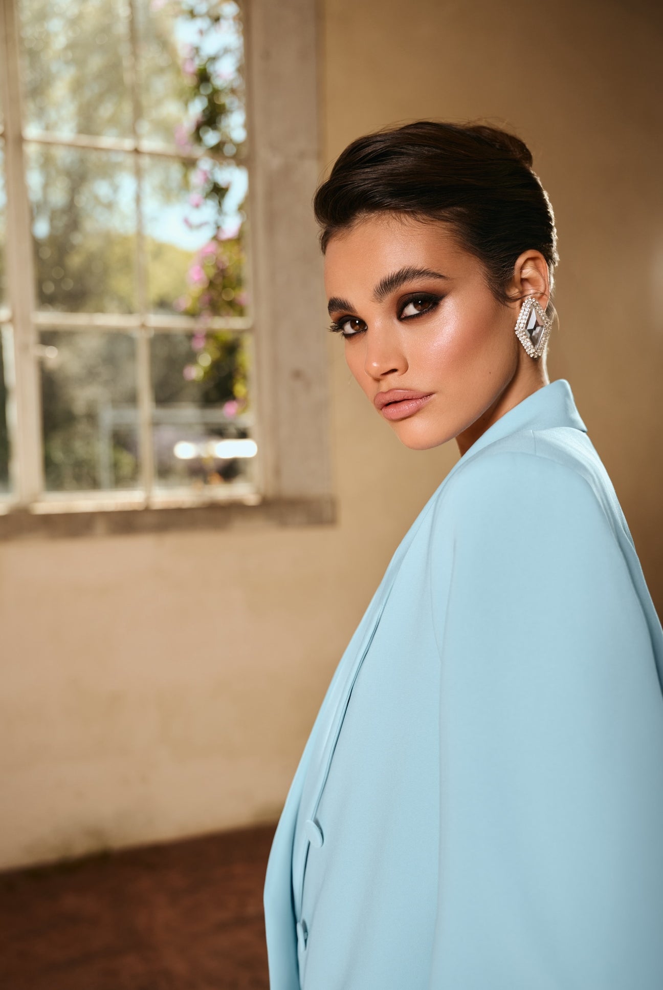 Blazer Partenope azzurro