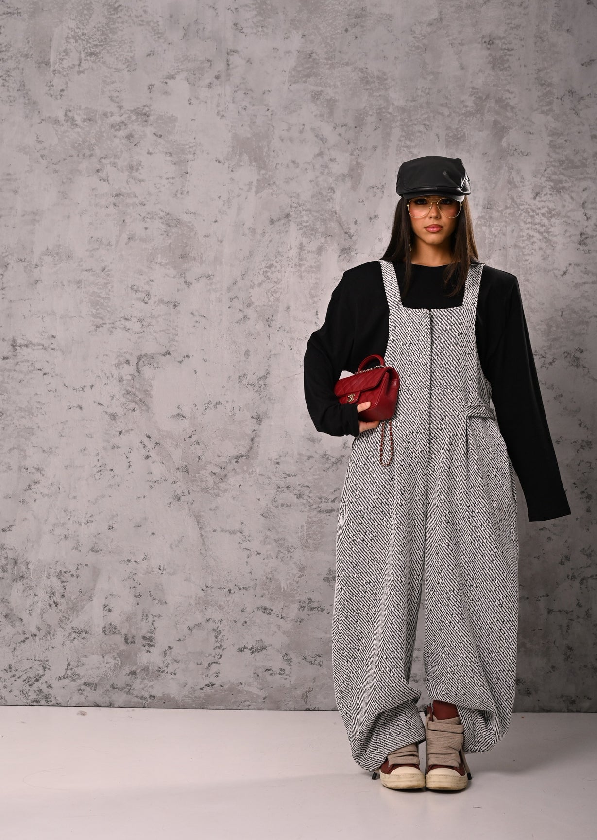 SALOPETTE SARA BIANCA/NERA