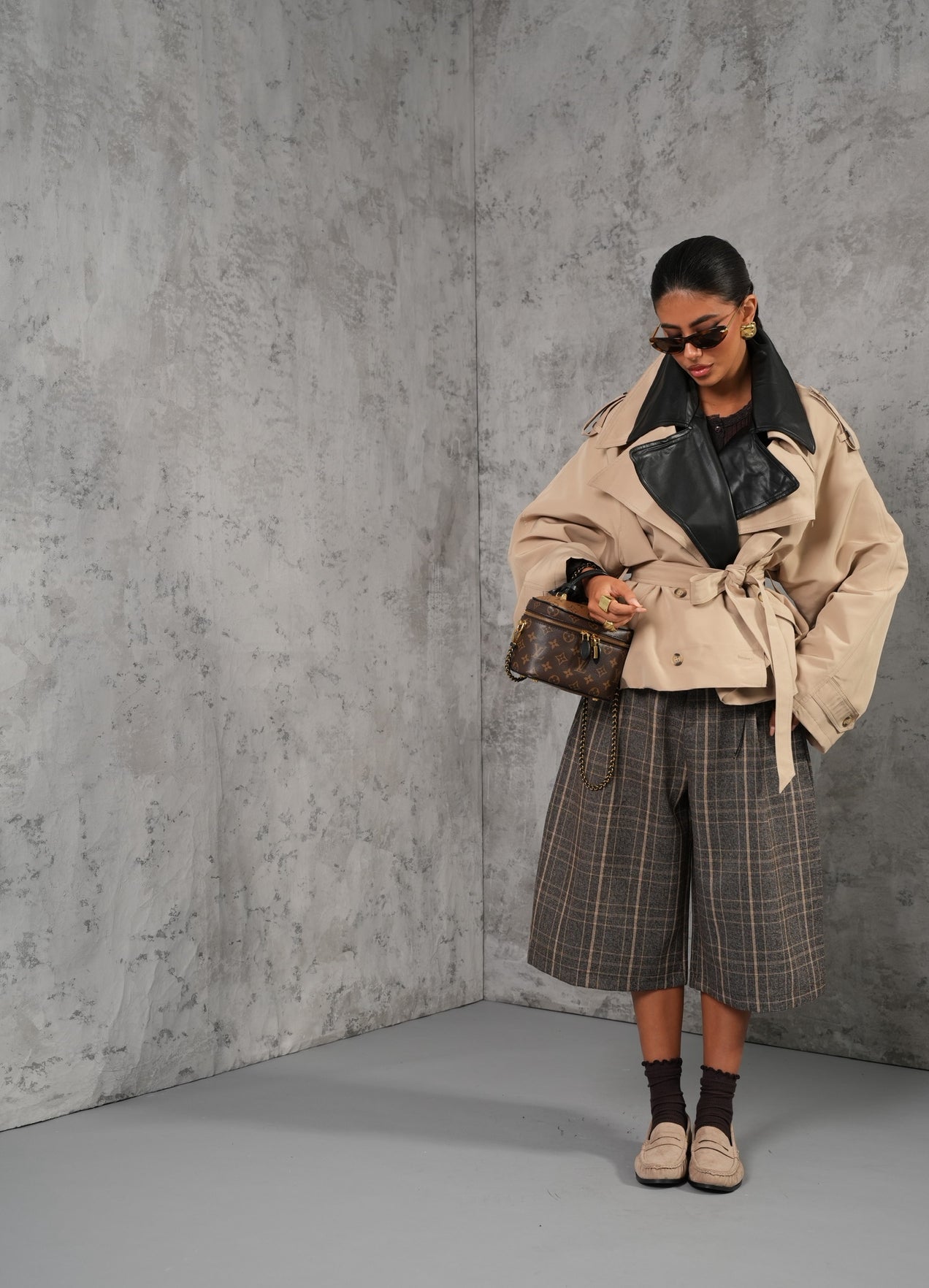 Trench ecopelle Viktoria beige