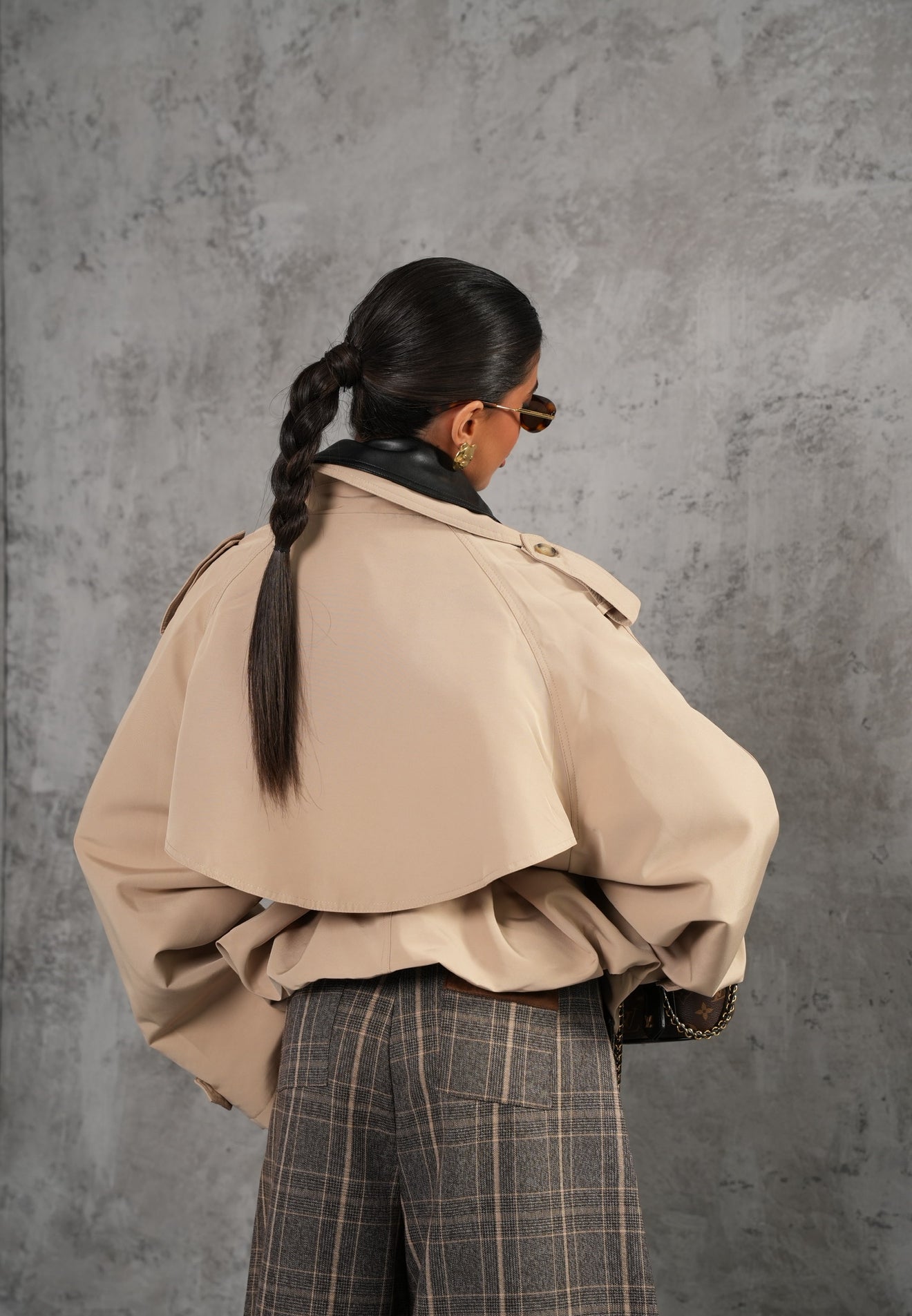 Trench ecopelle Viktoria beige