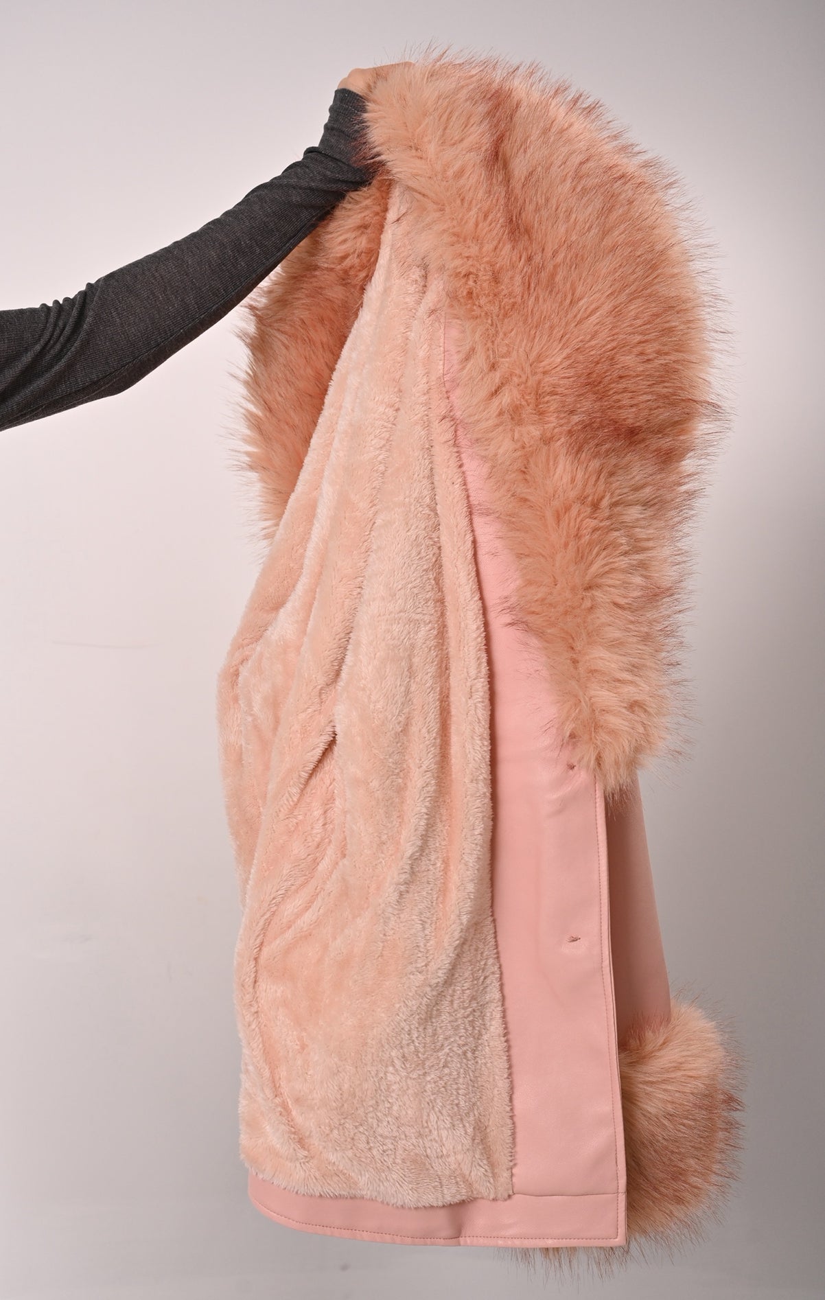 GIUBBINO ECOPELLE VICTORIA ROSA