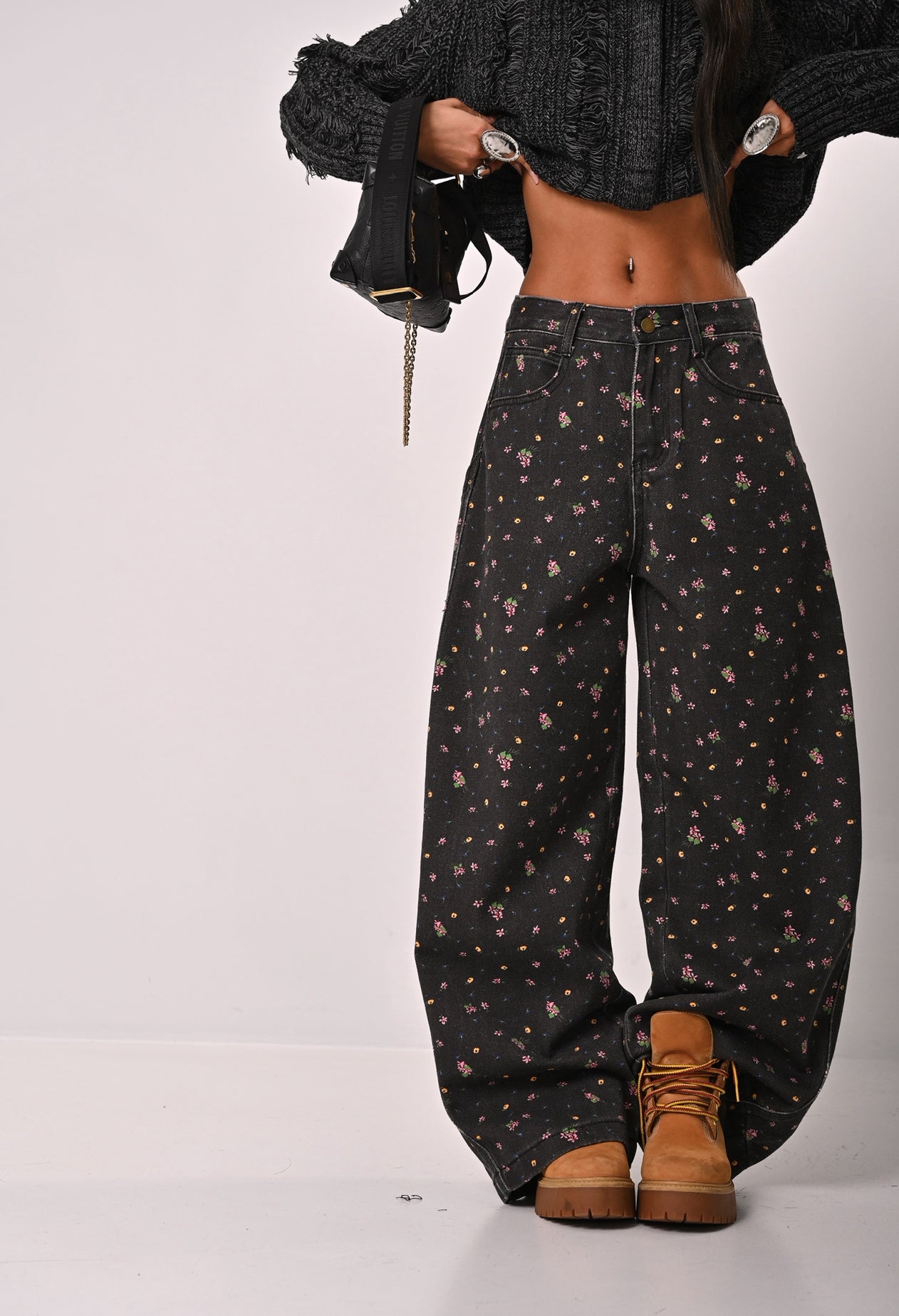 JEANS FIORELLINI CLER DENIM GRIGI