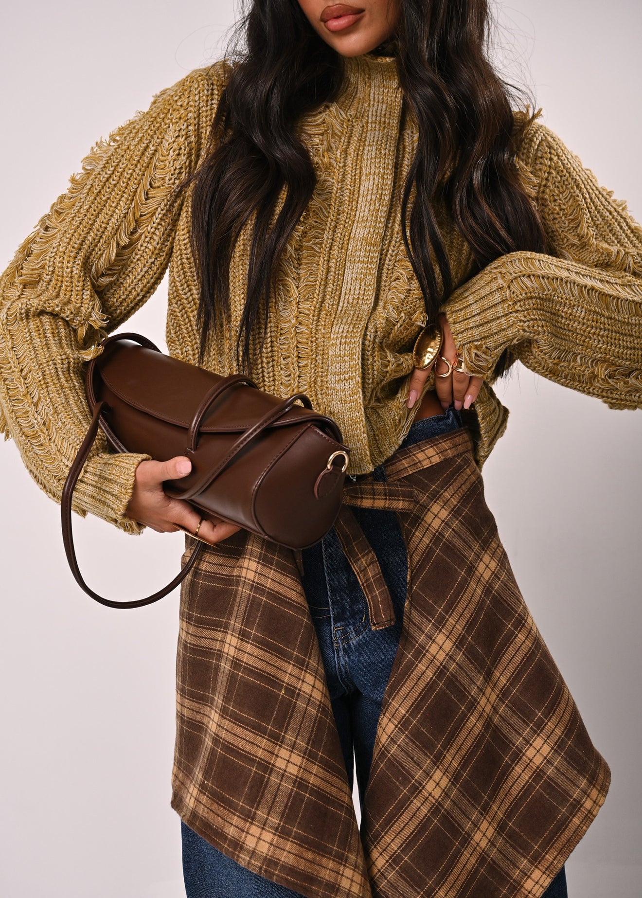 CARDIGAN SFRANGIATO NASHI OCRA