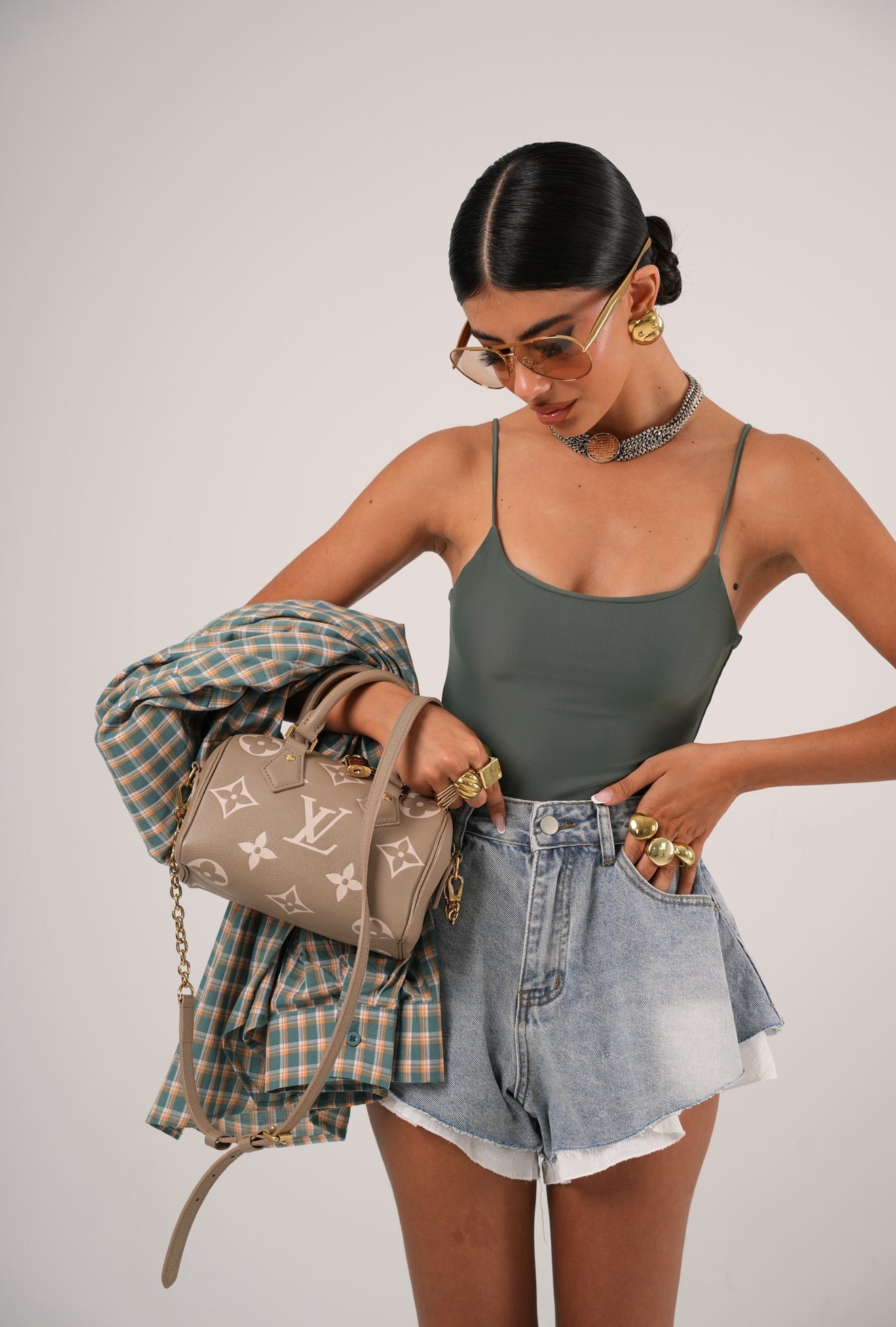 Body "Gigi's Concert" verde