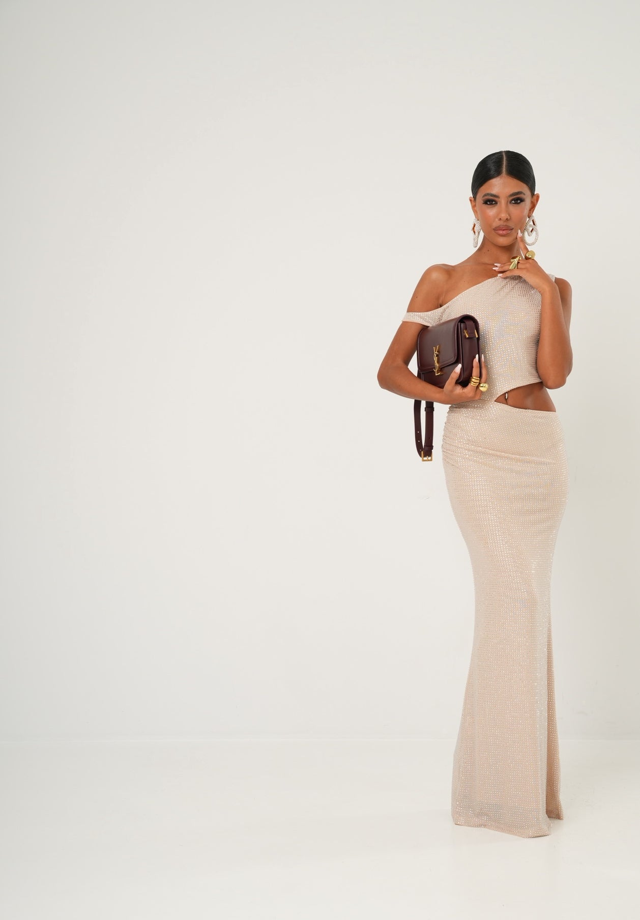 Vestito brillantinato Panarea nude