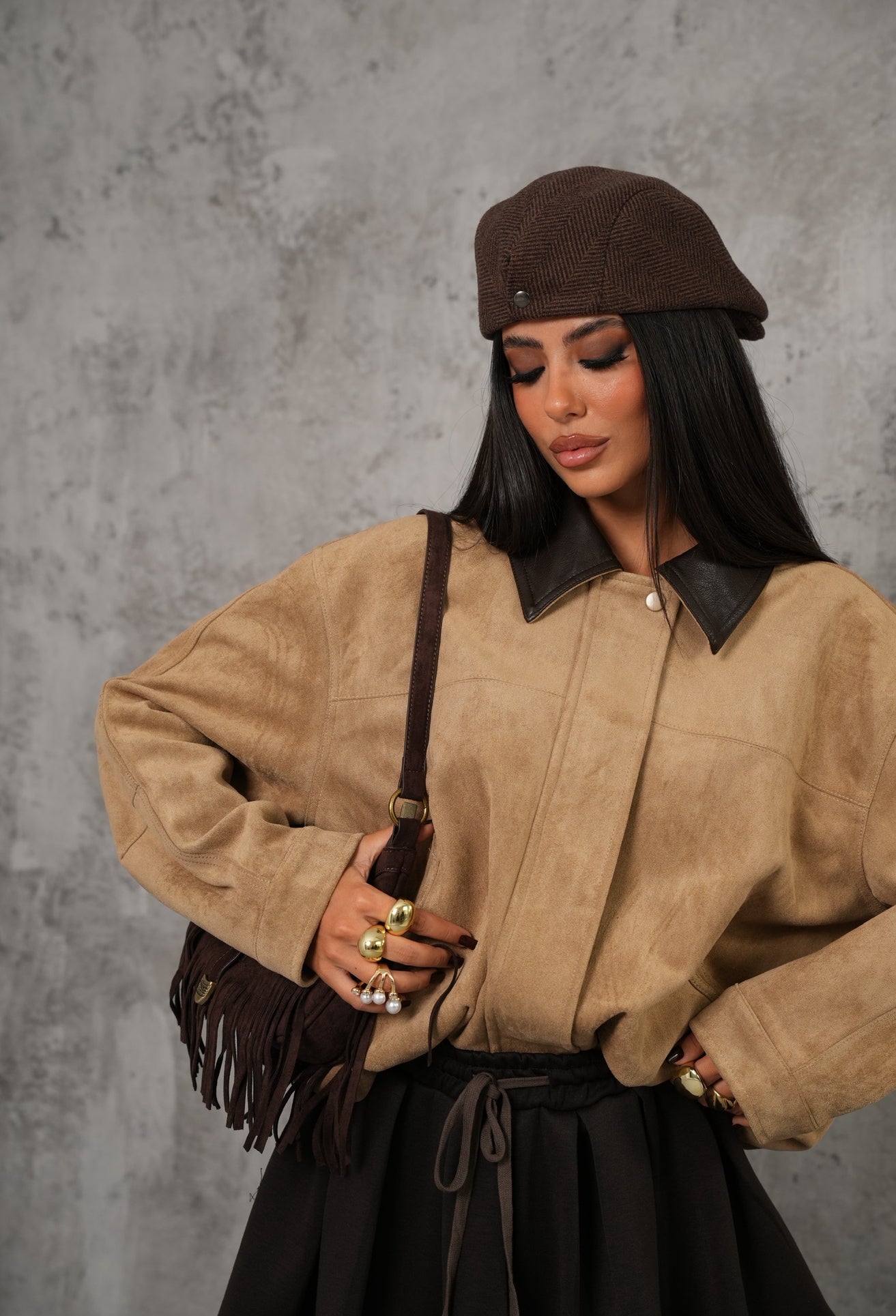 Giacchino ecocamoscio Rock beige