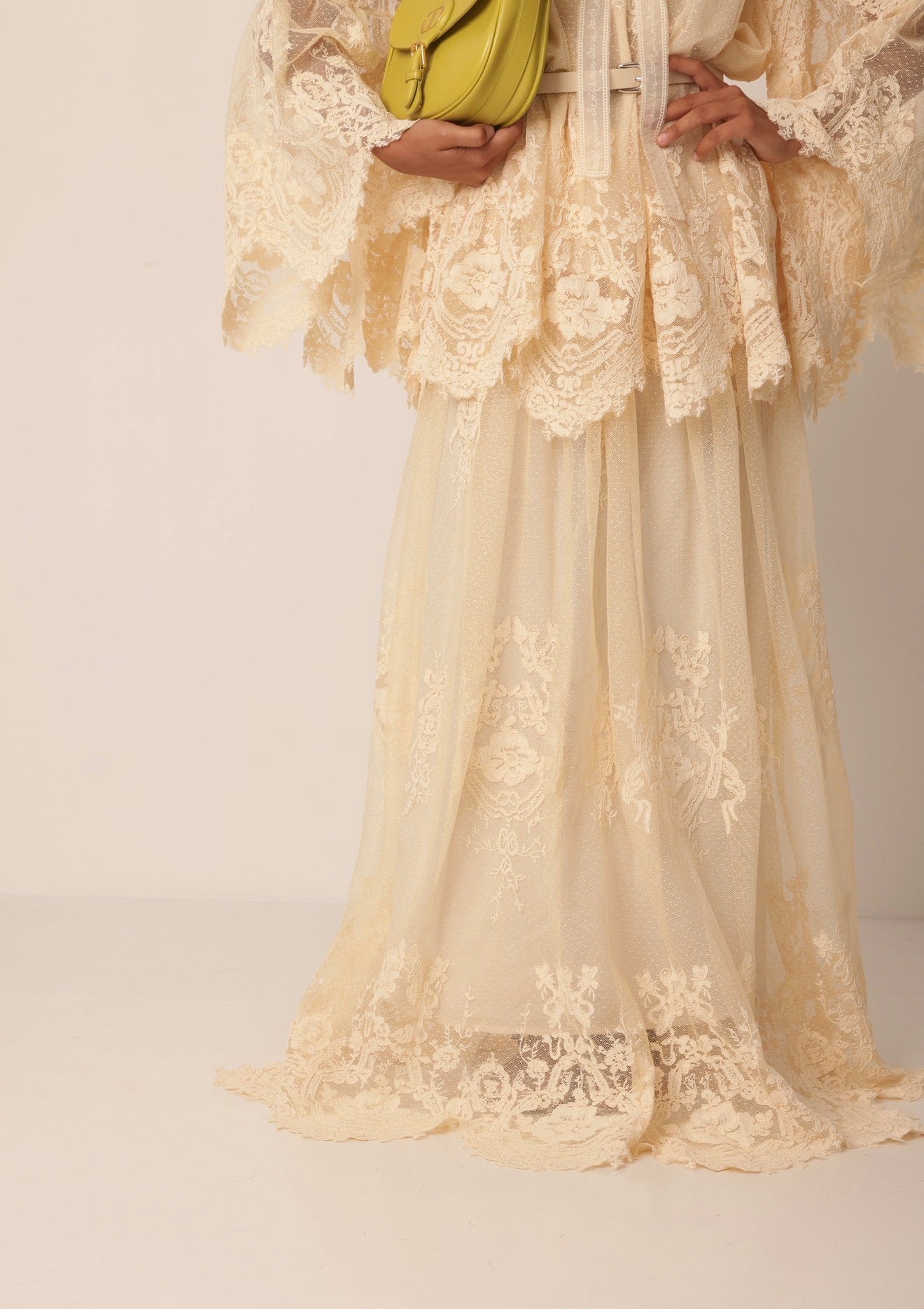 COORDINATO PIZZO KESIA VANIGLIA