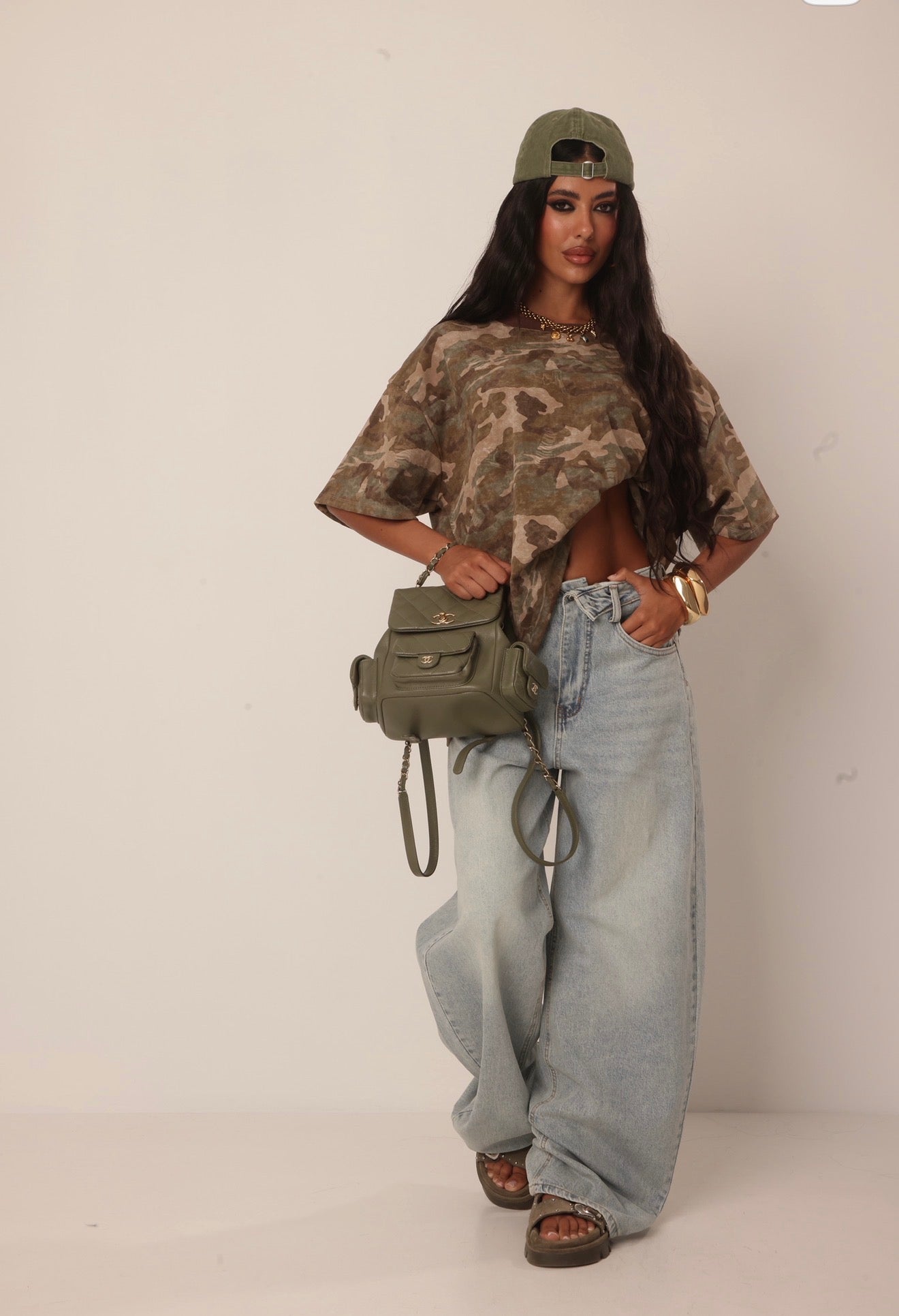 T-SHIRT LAY CAMOUFLAGE BEIGE