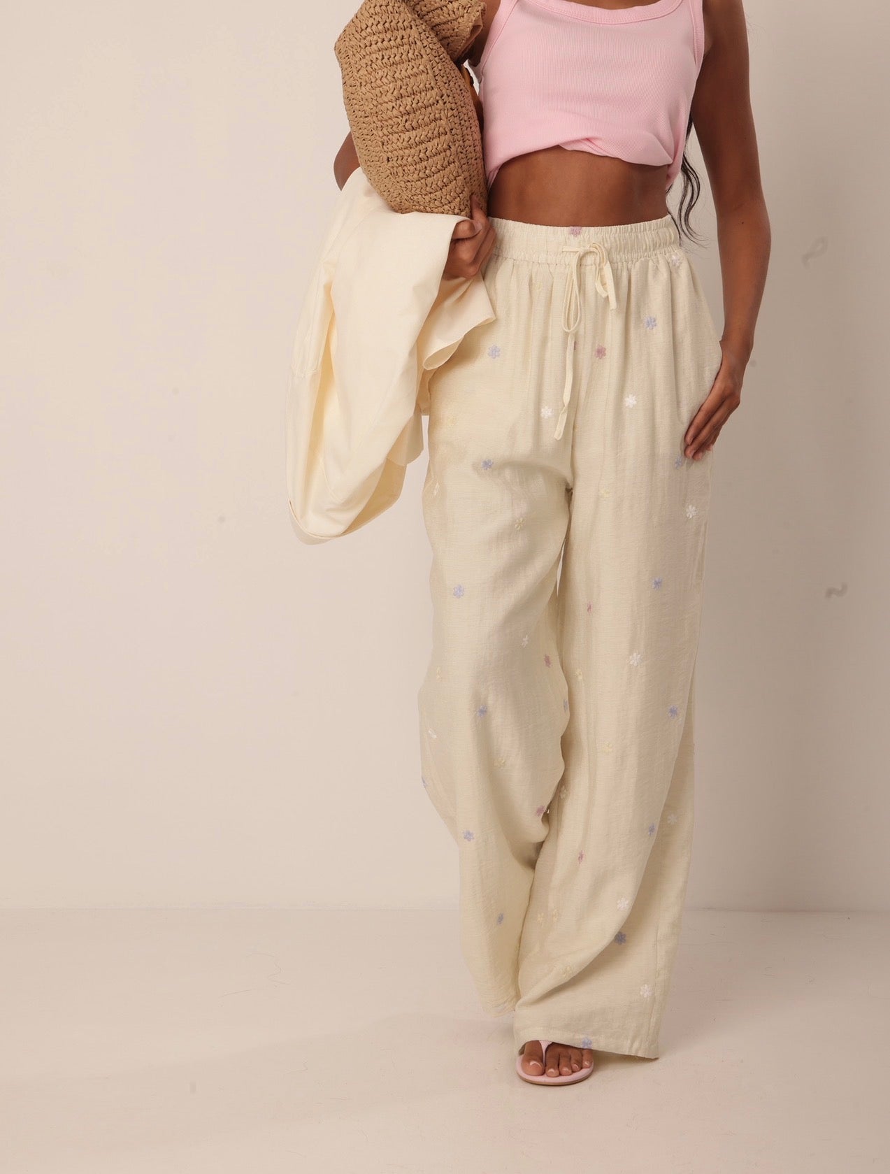 PANTALACCIO FIORI AIDA PANNA