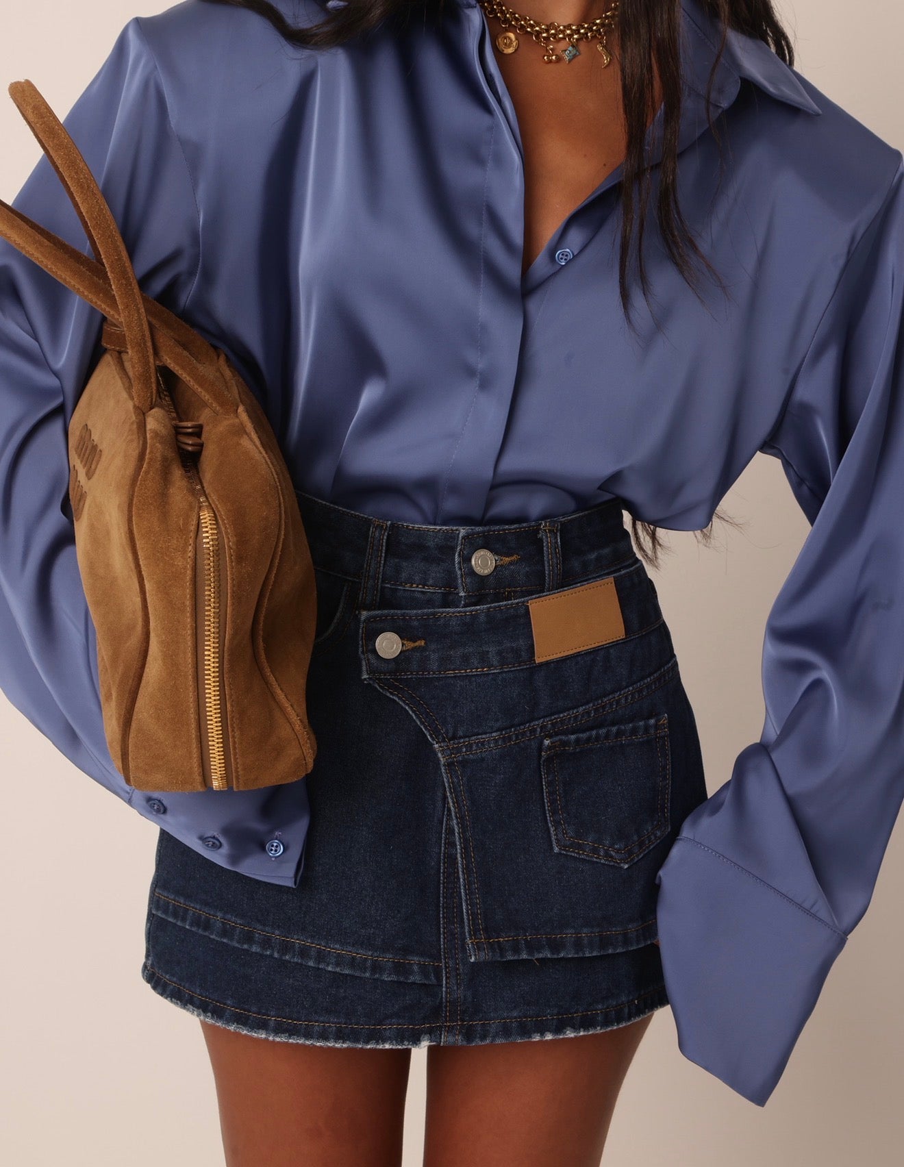 PANTAGONNA MOLIN DENIM SCURO