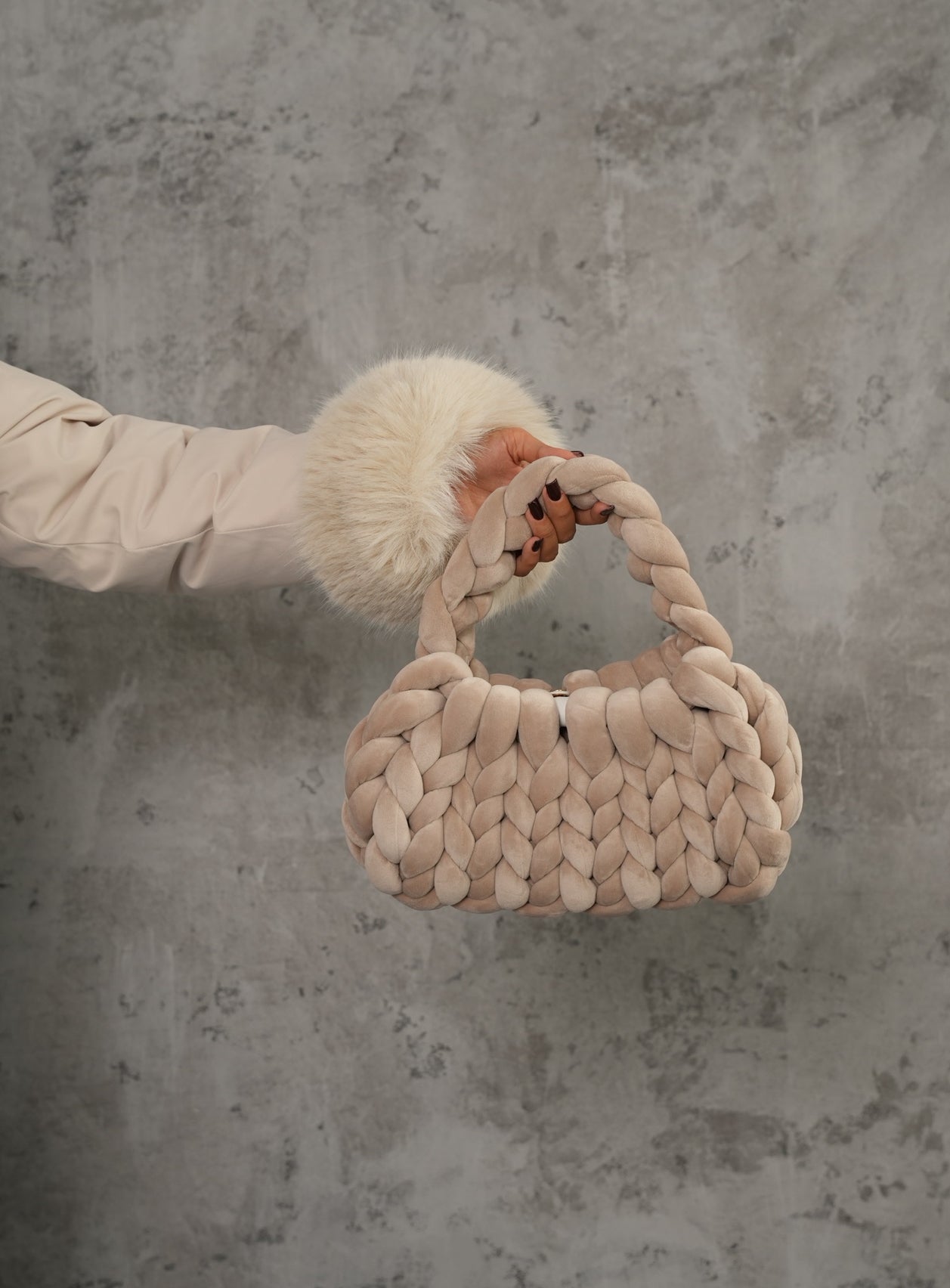 Borsa Marshmallow beige