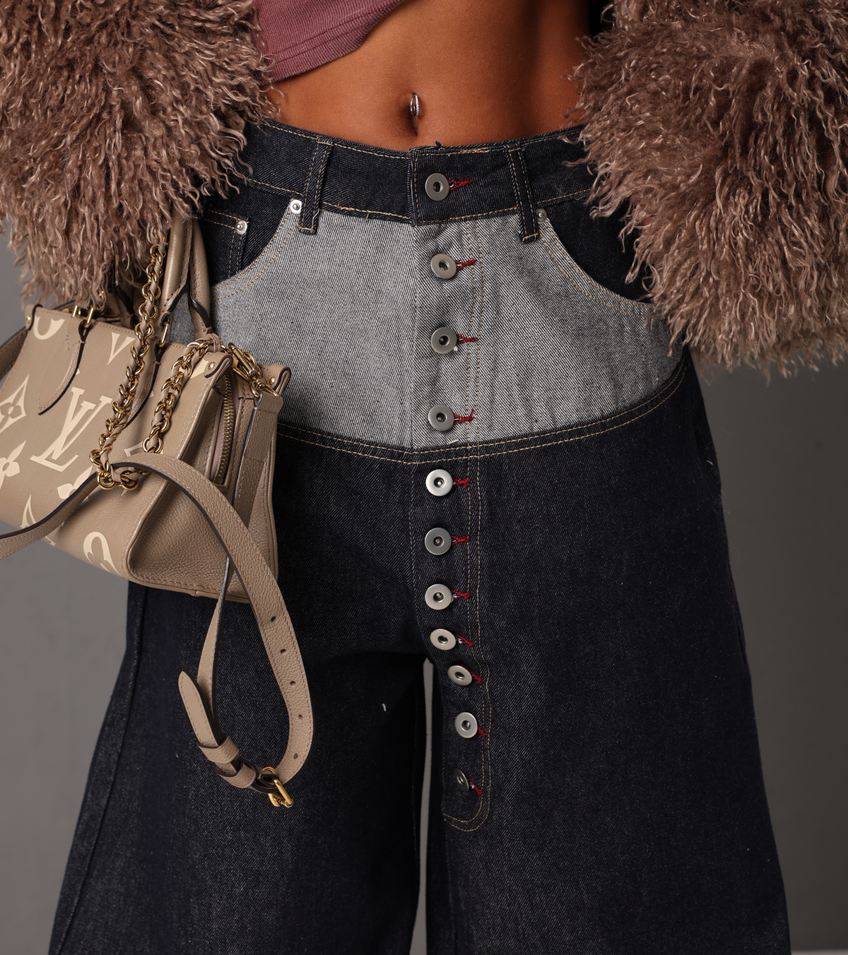 JEANS BOTTONI SAMMY DOUBLE DENIM