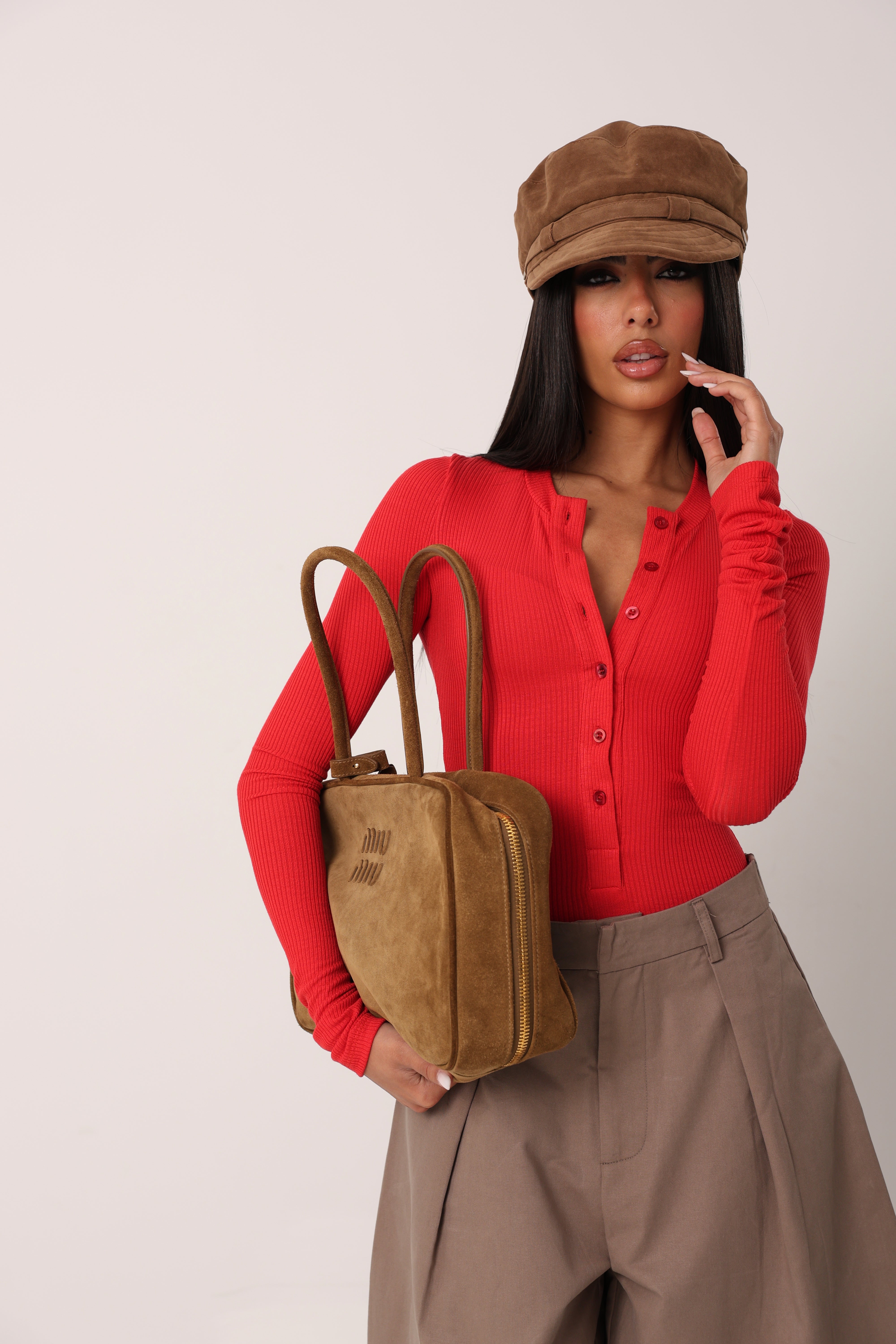 MAGLIETTINA KESHA ROSSA BY MARZIA MANGO