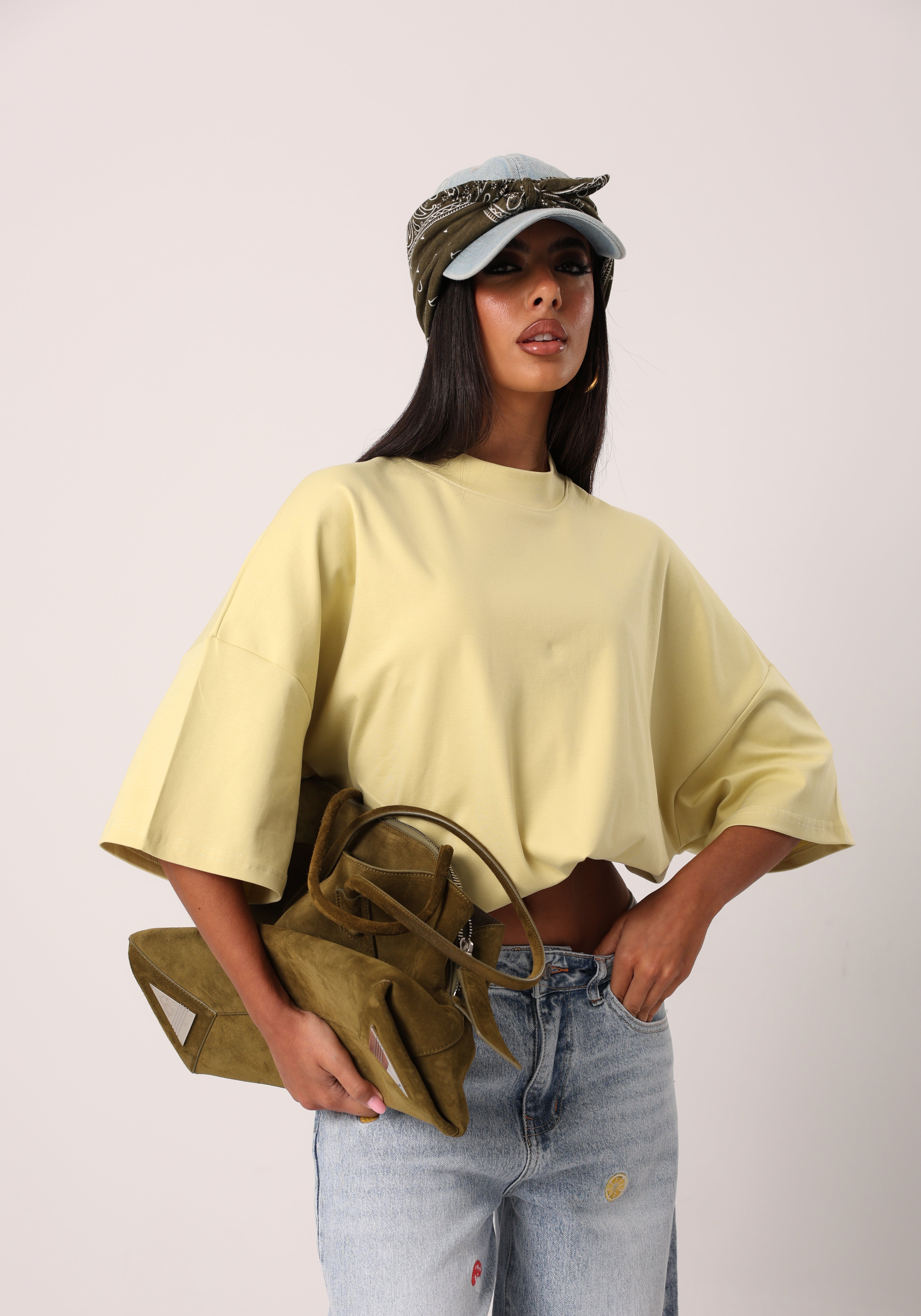 T-SHIRT OVER DANAE AVOCADO