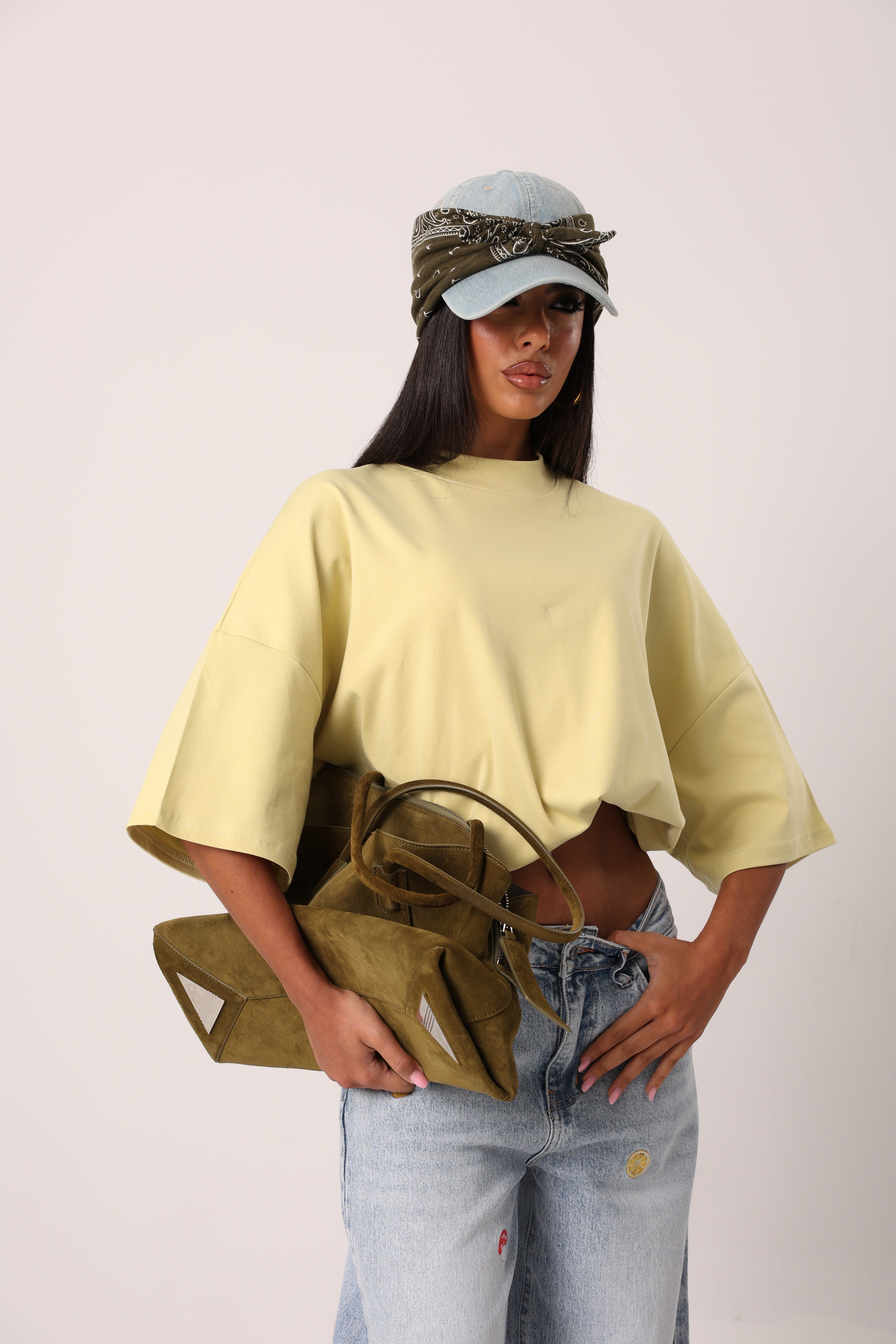 T-SHIRT OVER DANAE AVOCADO