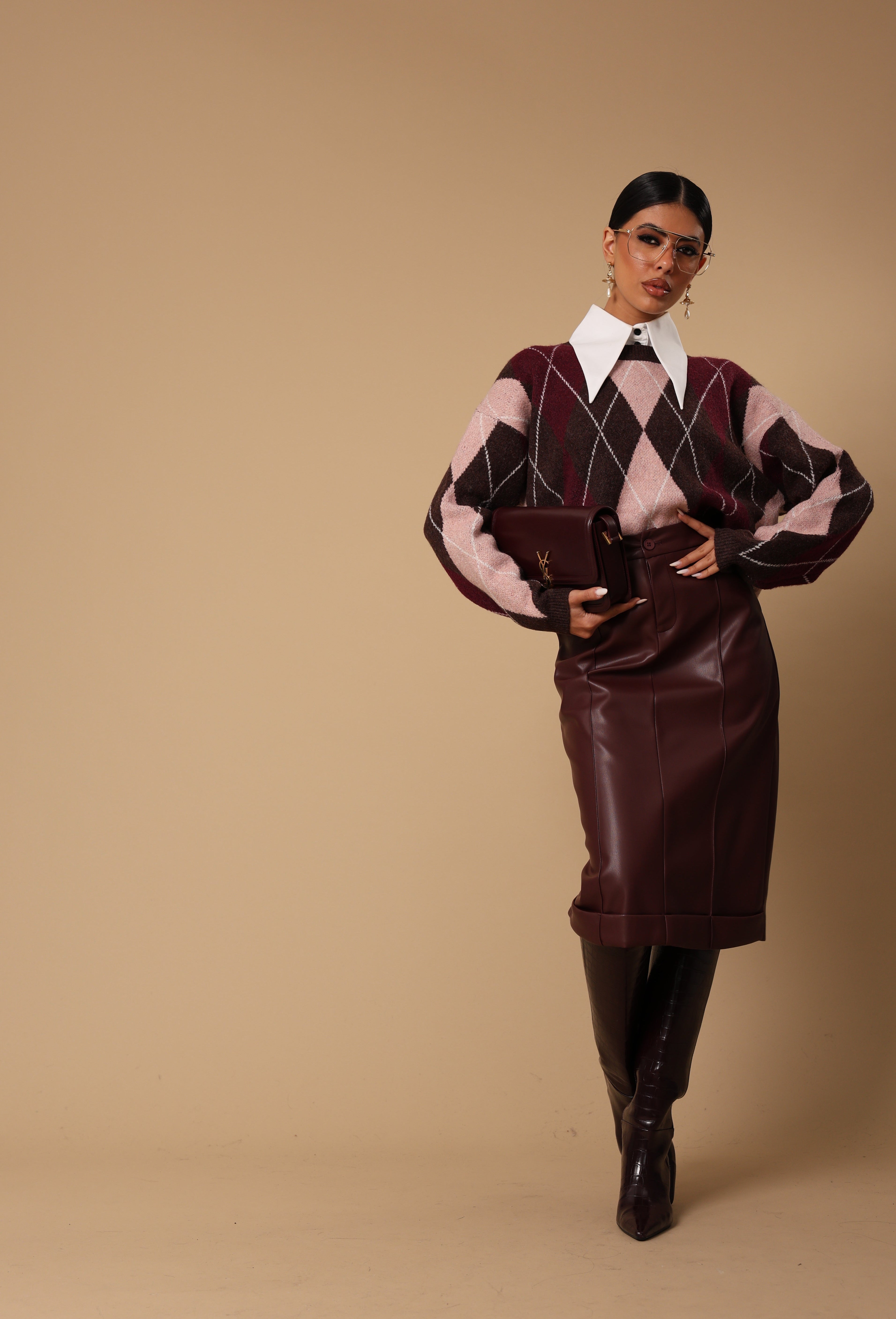 LONGUETTE ECLIPSEE BORDEAUX