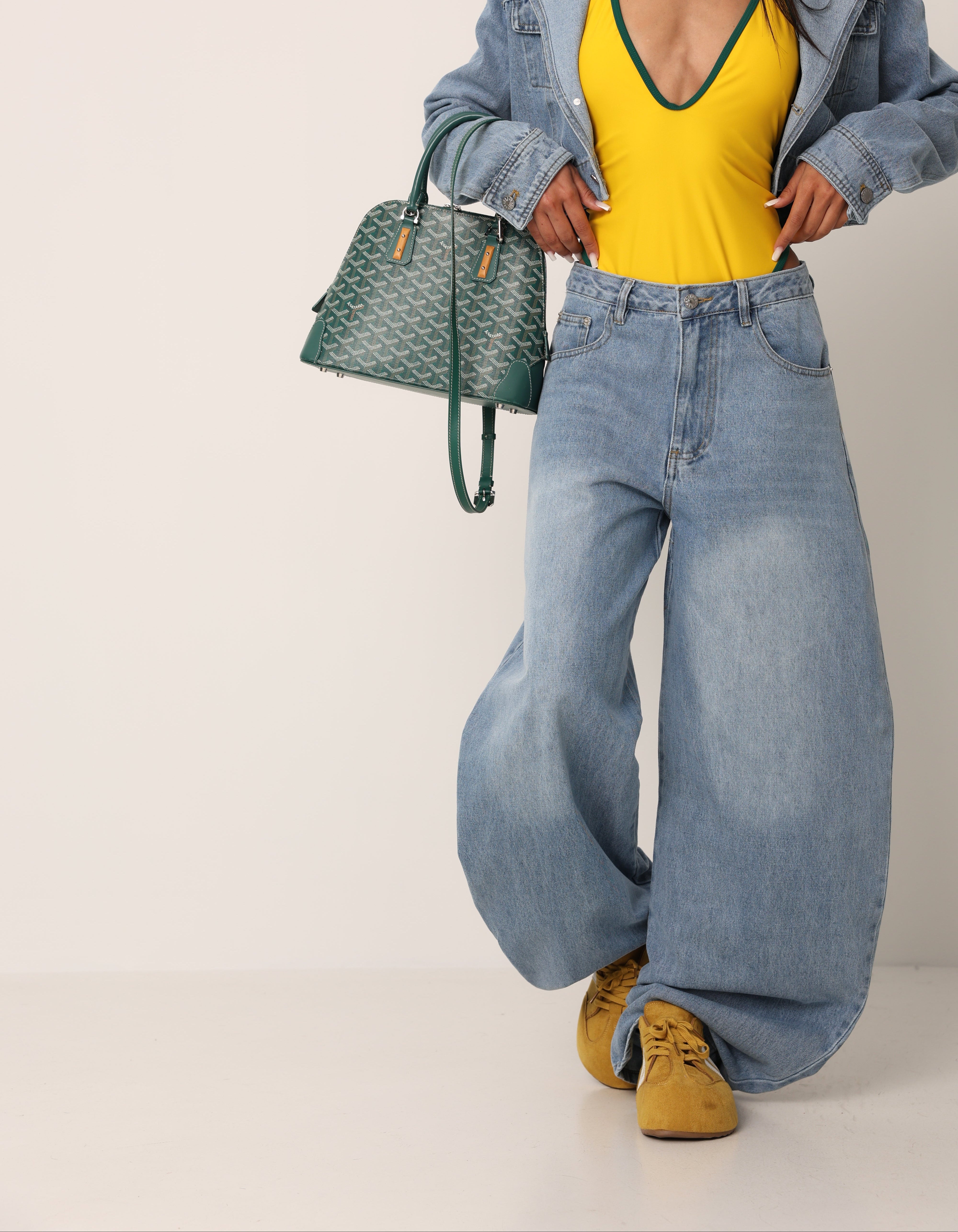 COORDINATO LOVELY DENIM CHIARO