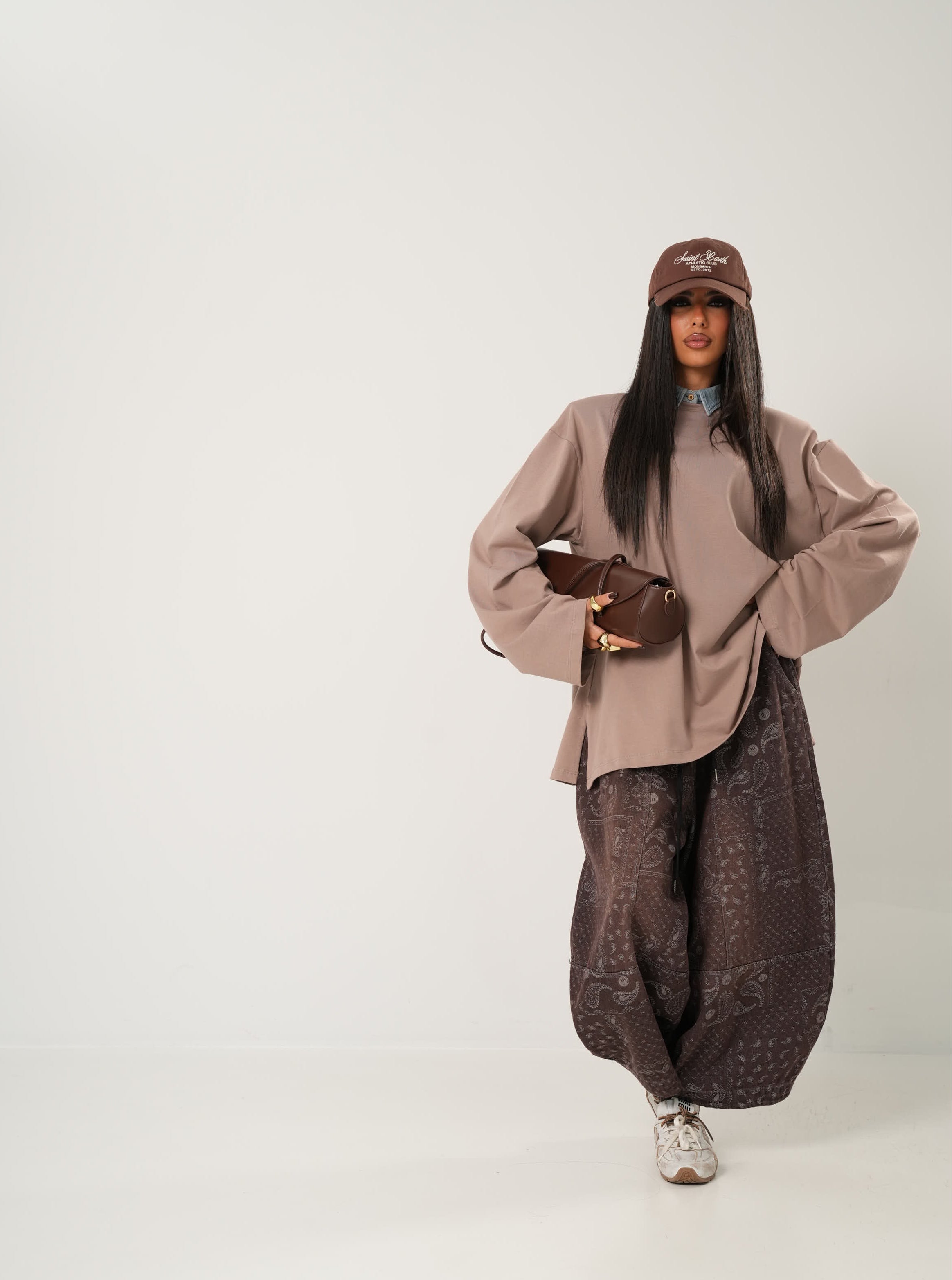 MAGLIA SPALLINE ZAYN FANGO