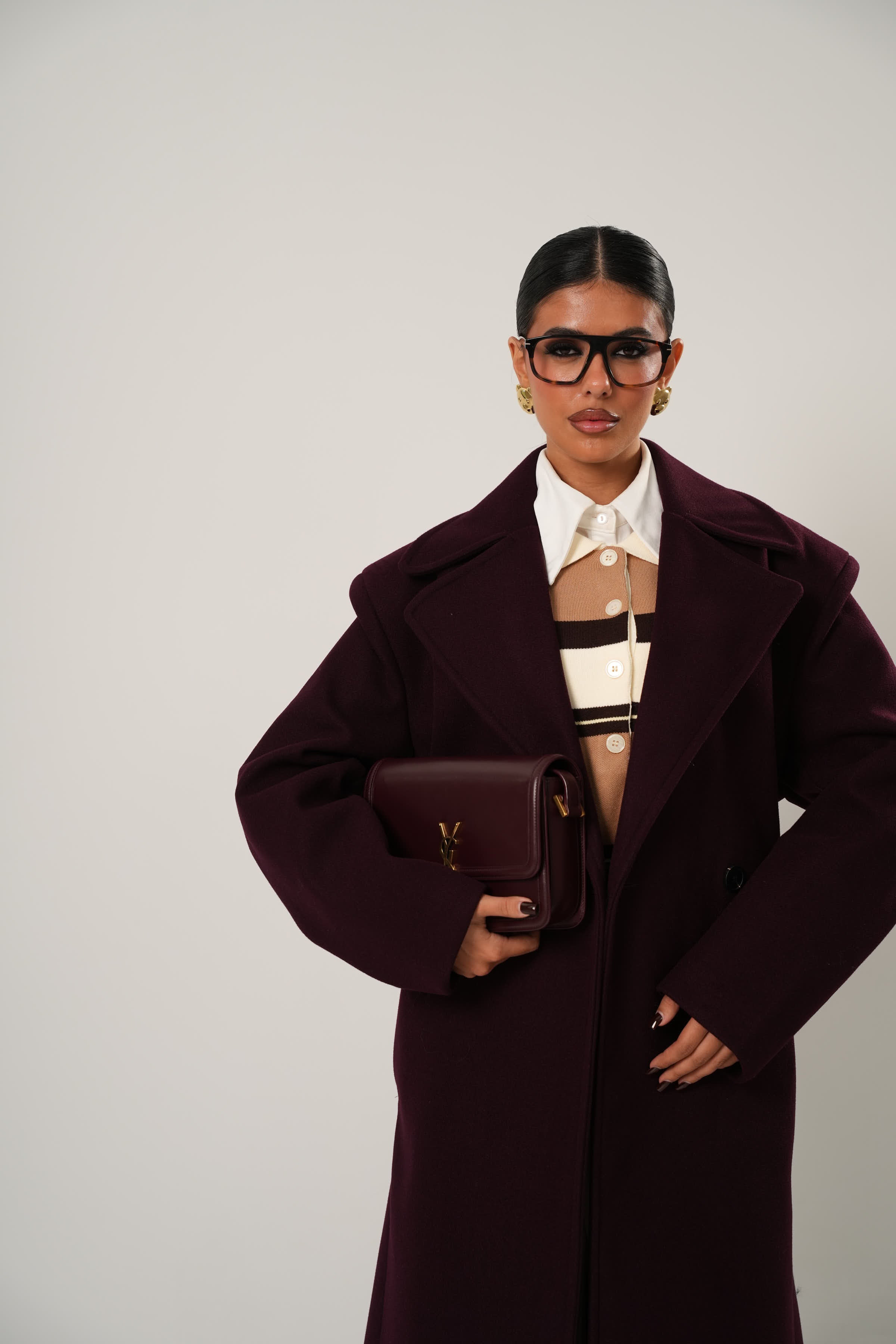 CAPPOTTO JOSANNA BORDEAUX BY LUMINA