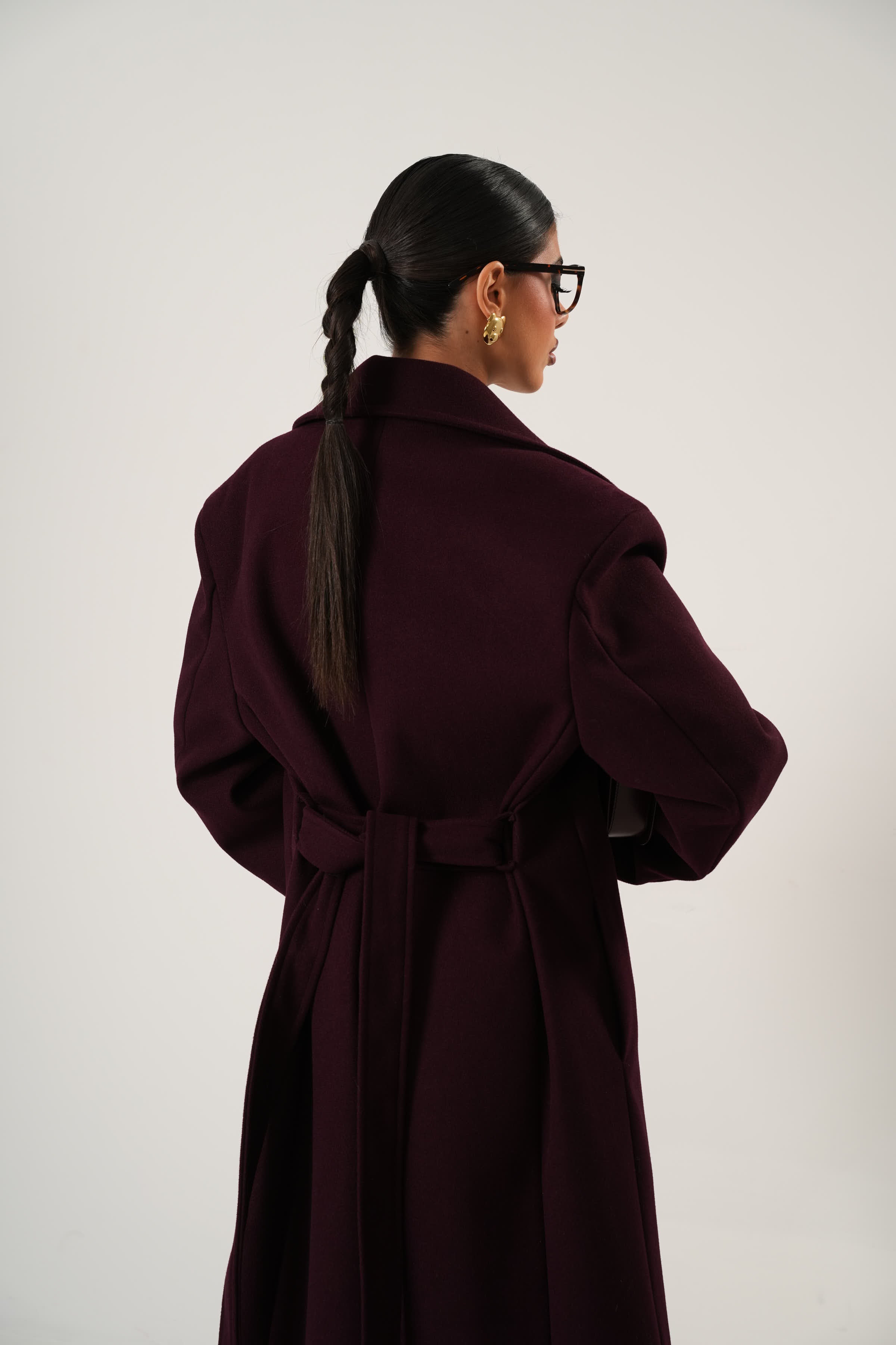 CAPPOTTO JOSANNA BORDEAUX BY LUMINA