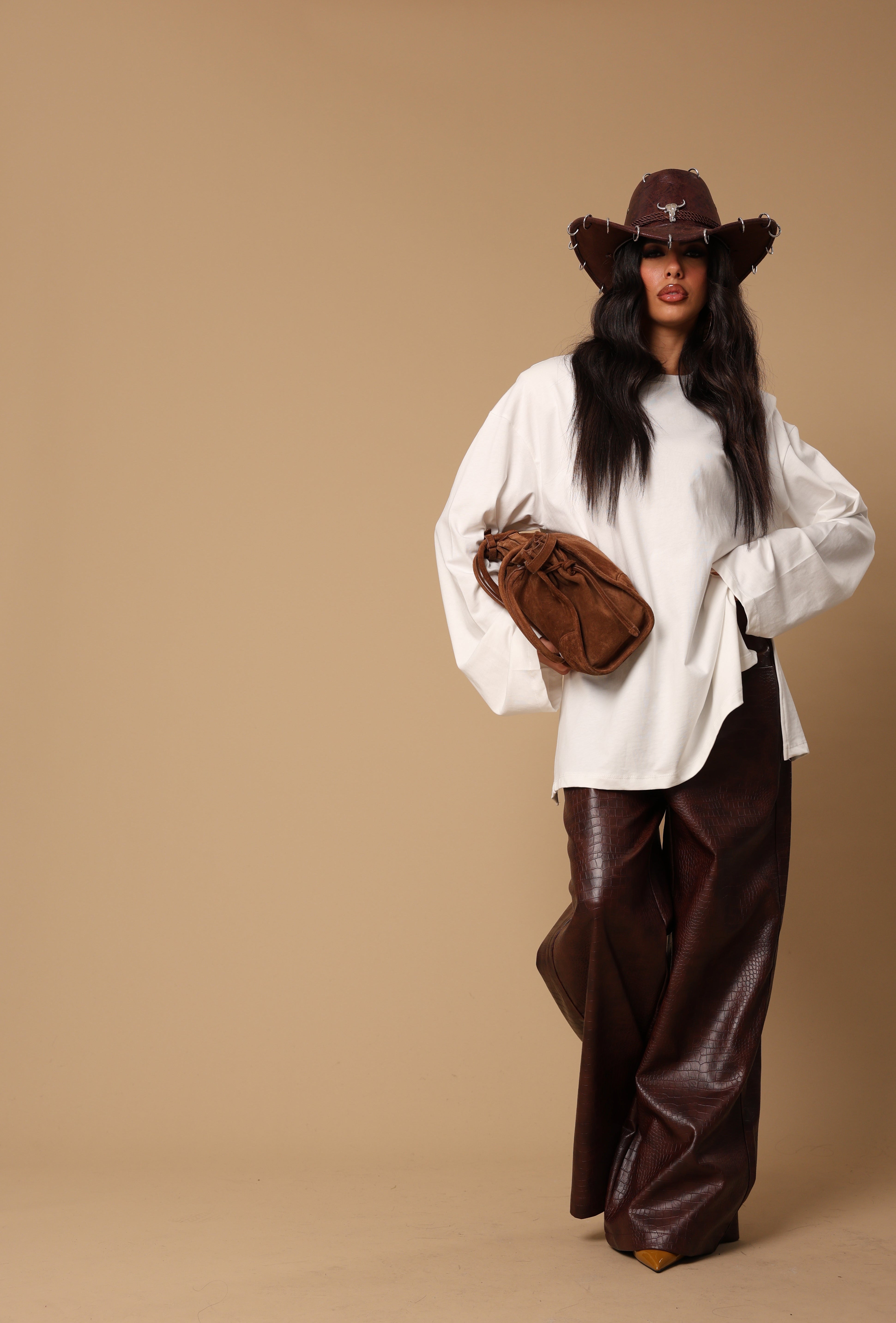 MAGLIA SPALLINE ZAYN BIANCA