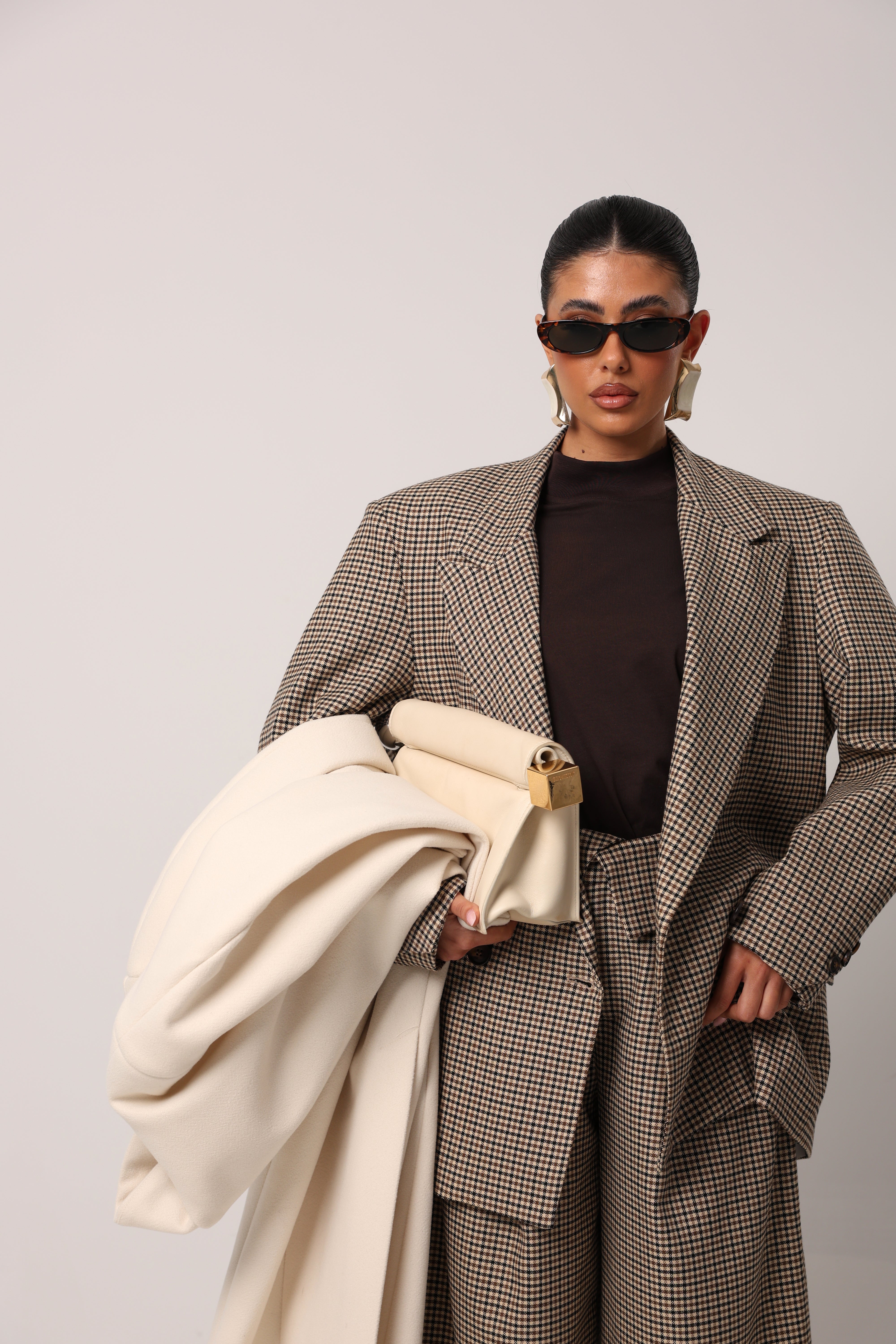 BLAZER PIED DE POULE CELIA BY LUMINA