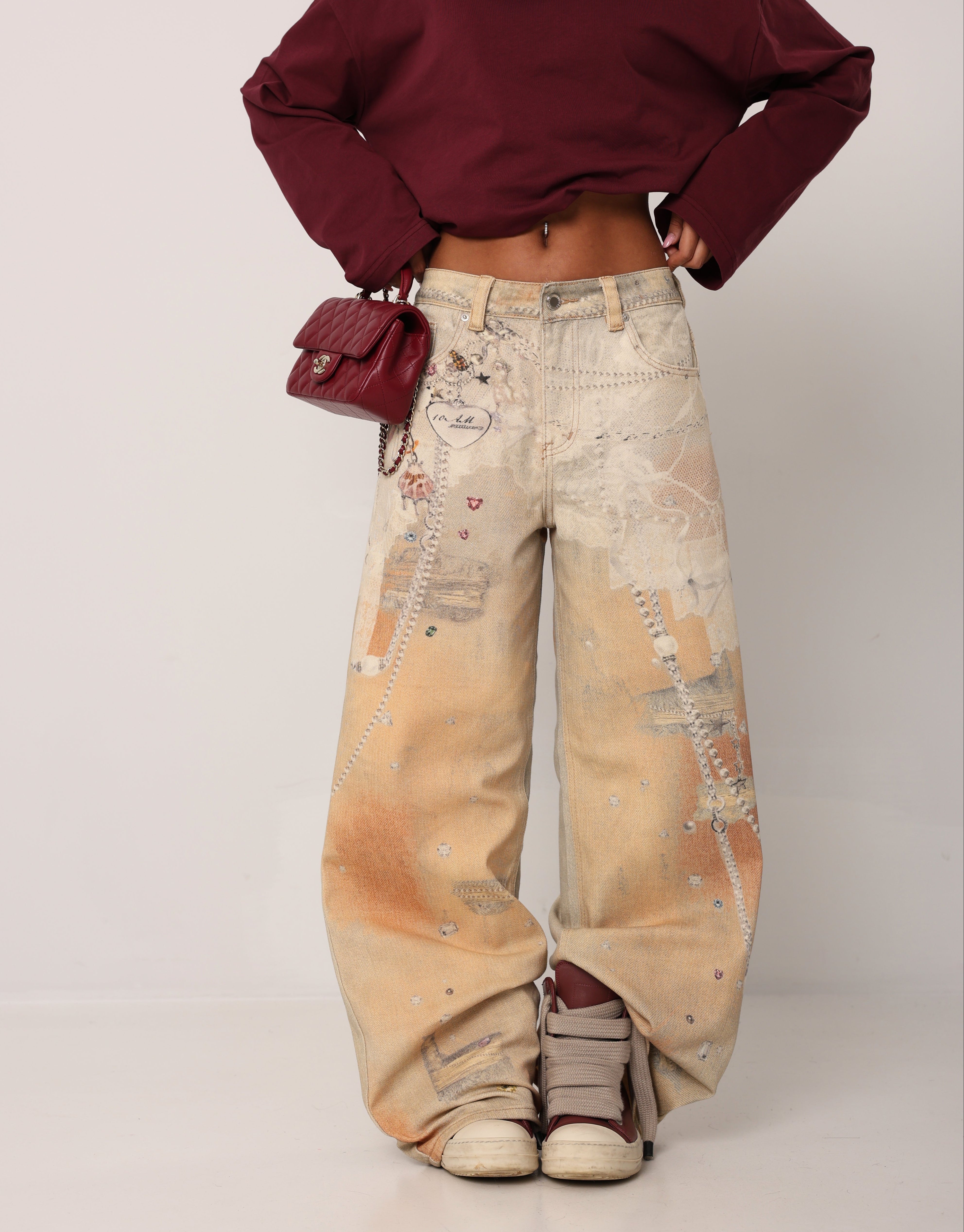 JEANS SEASHELL BEIGE