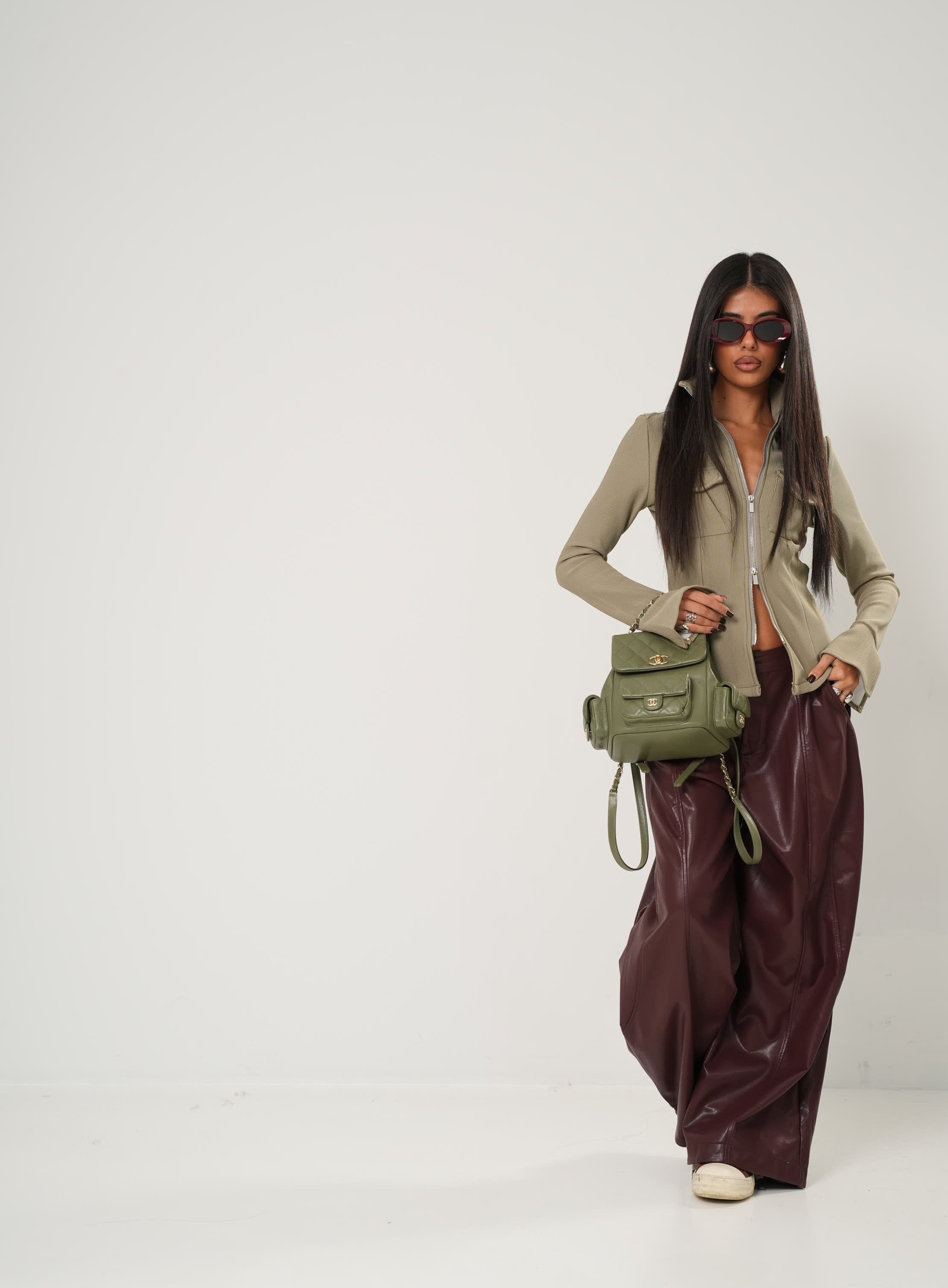 PANTALONI ECOPELLE MADRID BORDEAUX