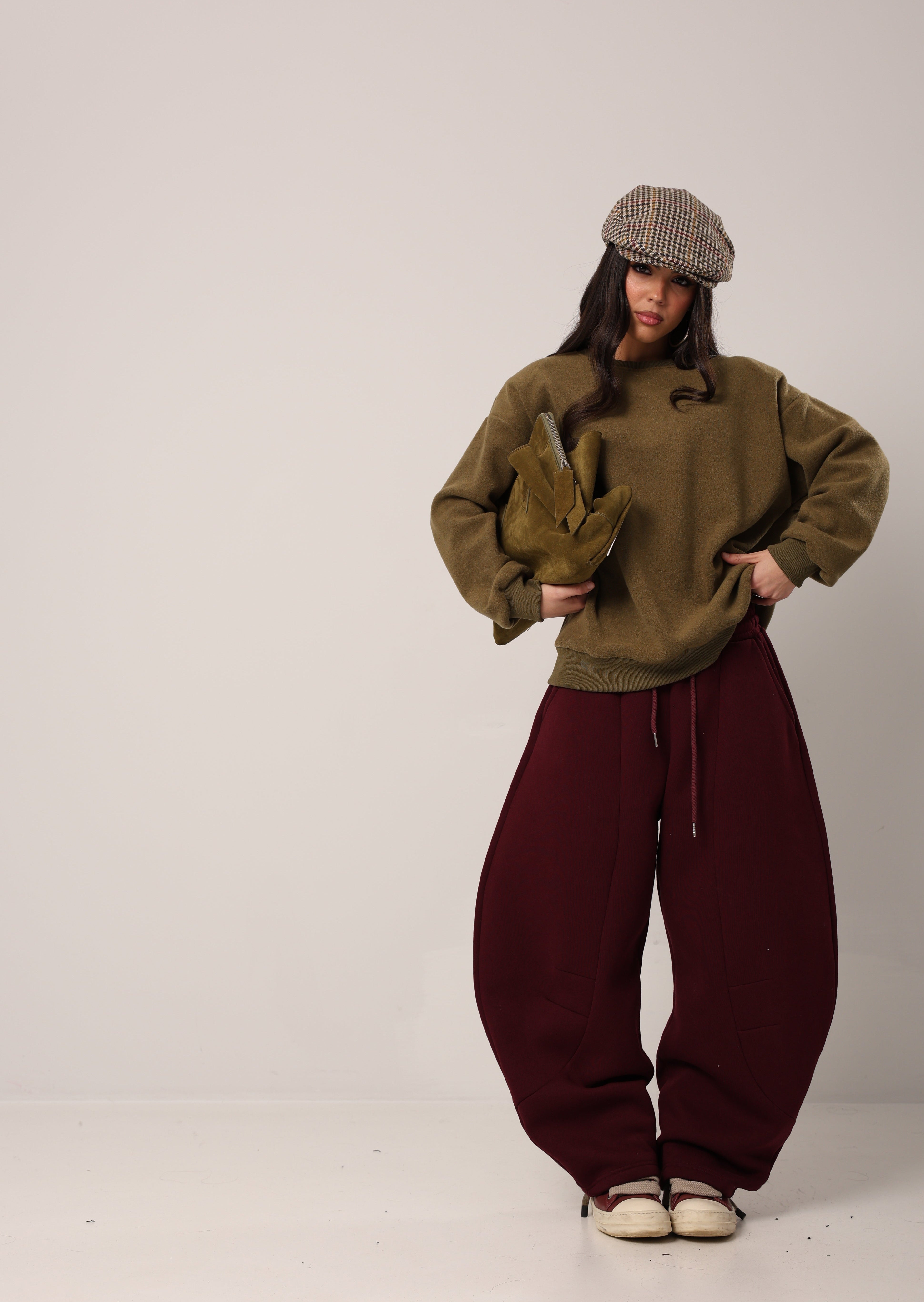 FELPA SPALLINE DEBBY VERDE