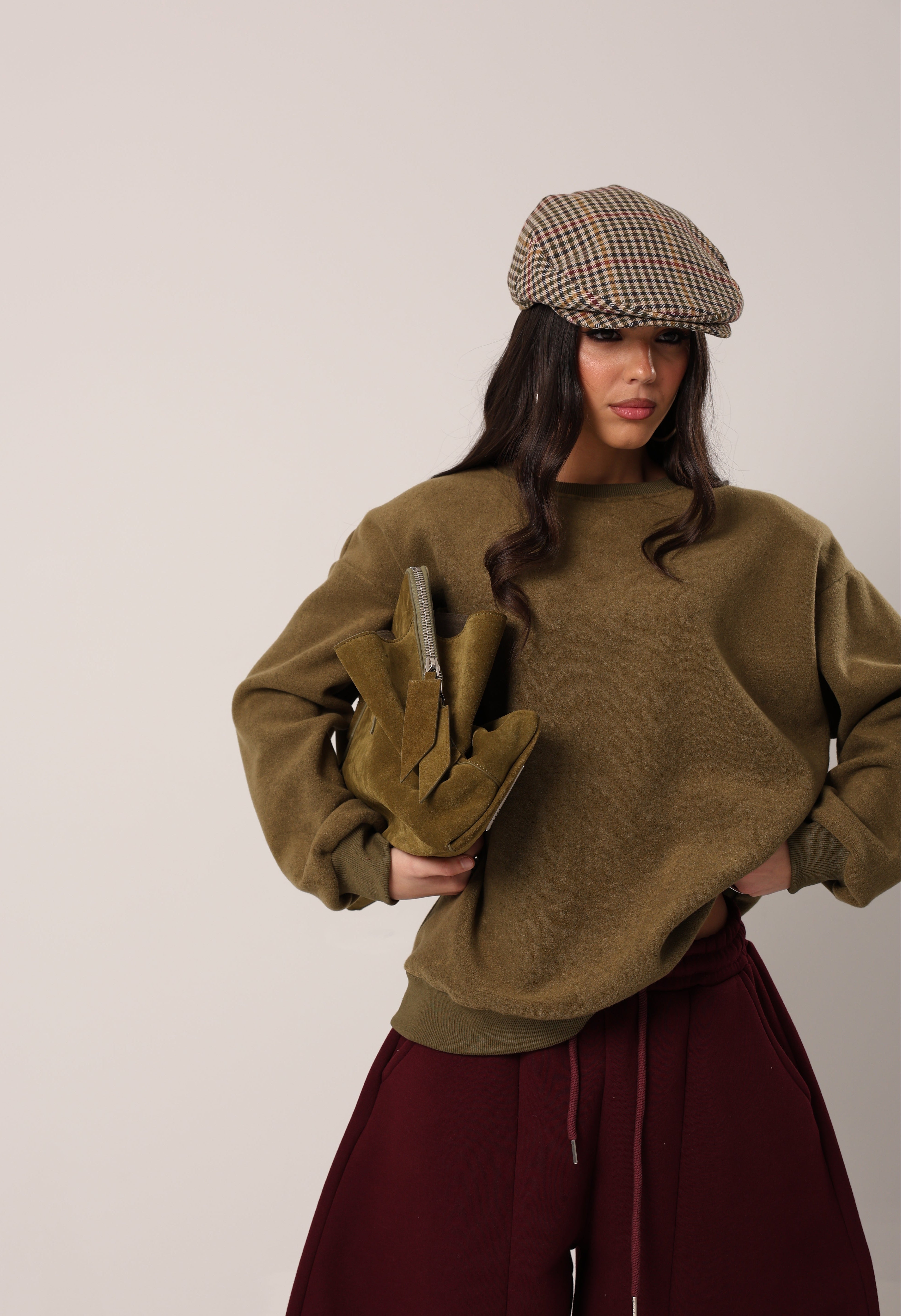 FELPA SPALLINE DEBBY VERDE