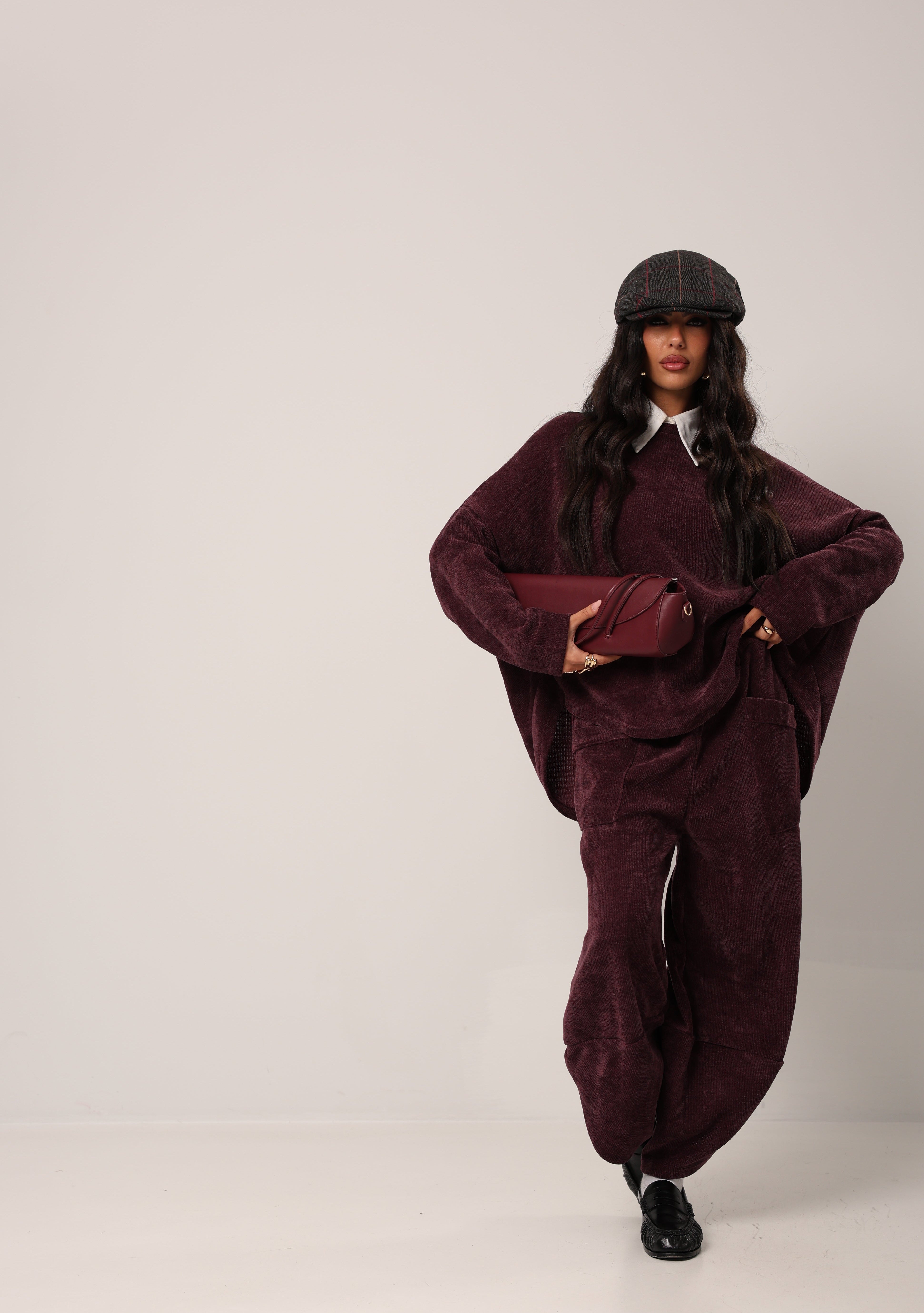 COORDINATO CINIGLIA TOKYO BORDEAUX