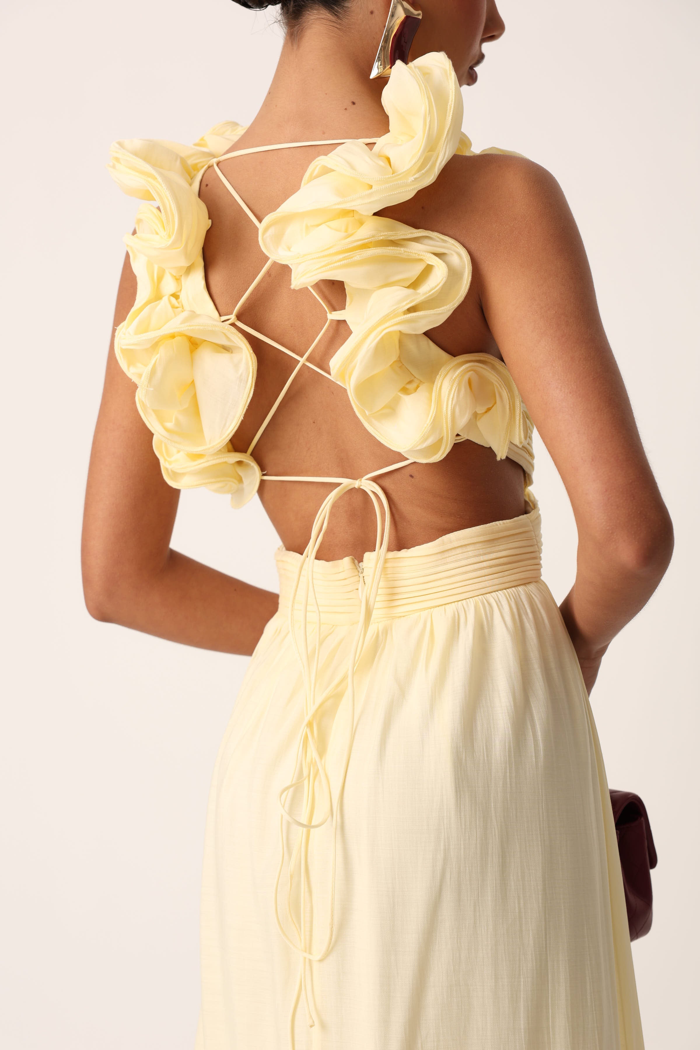 VESTITO JACQUELINE GIALLO