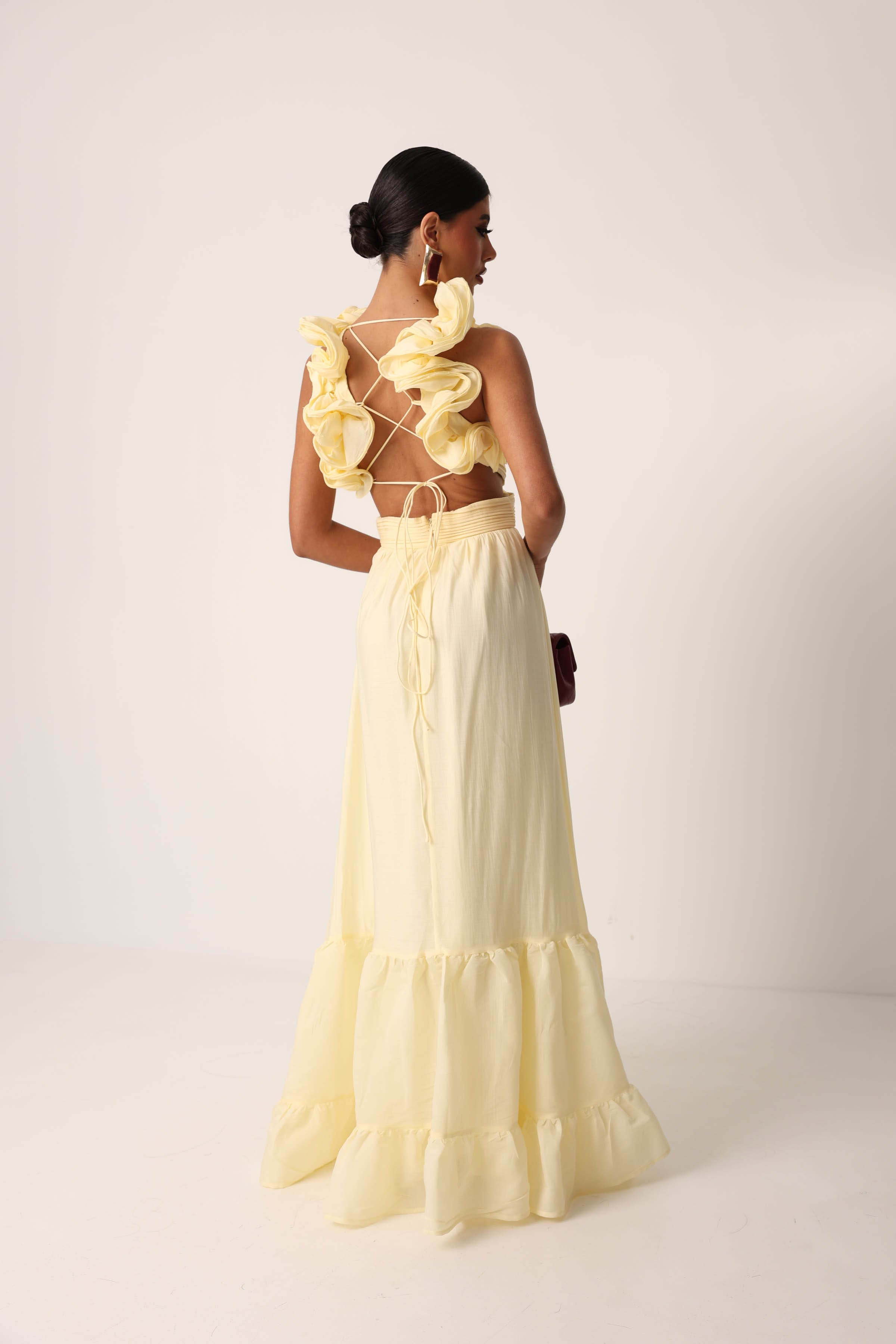 VESTITO JACQUELINE GIALLO