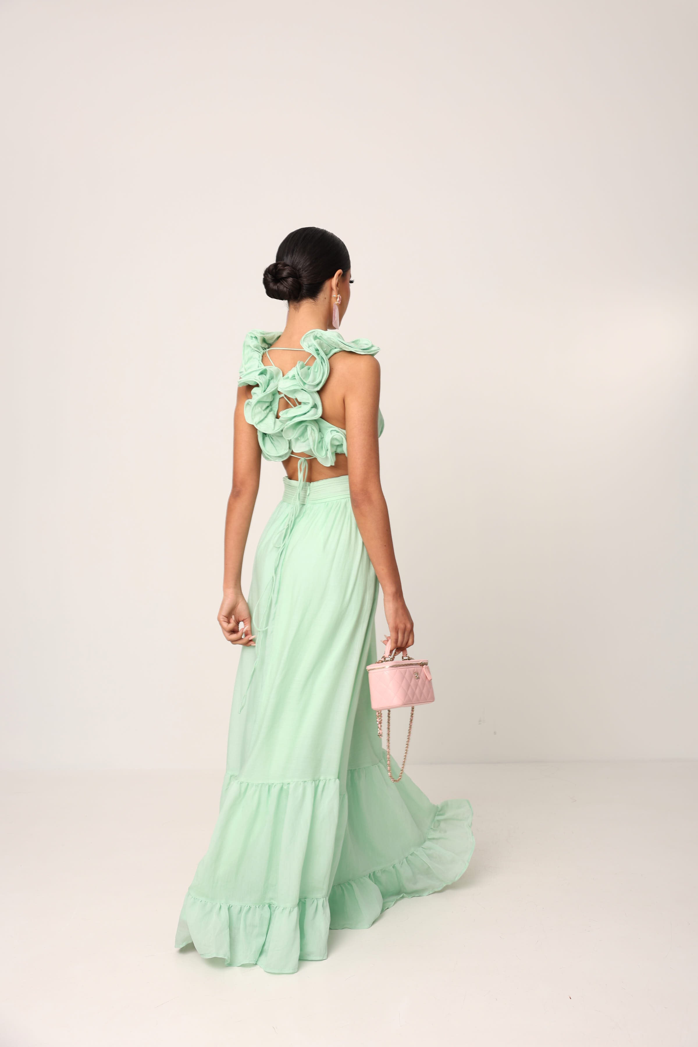 VESTITO JACQUELINE VERDE