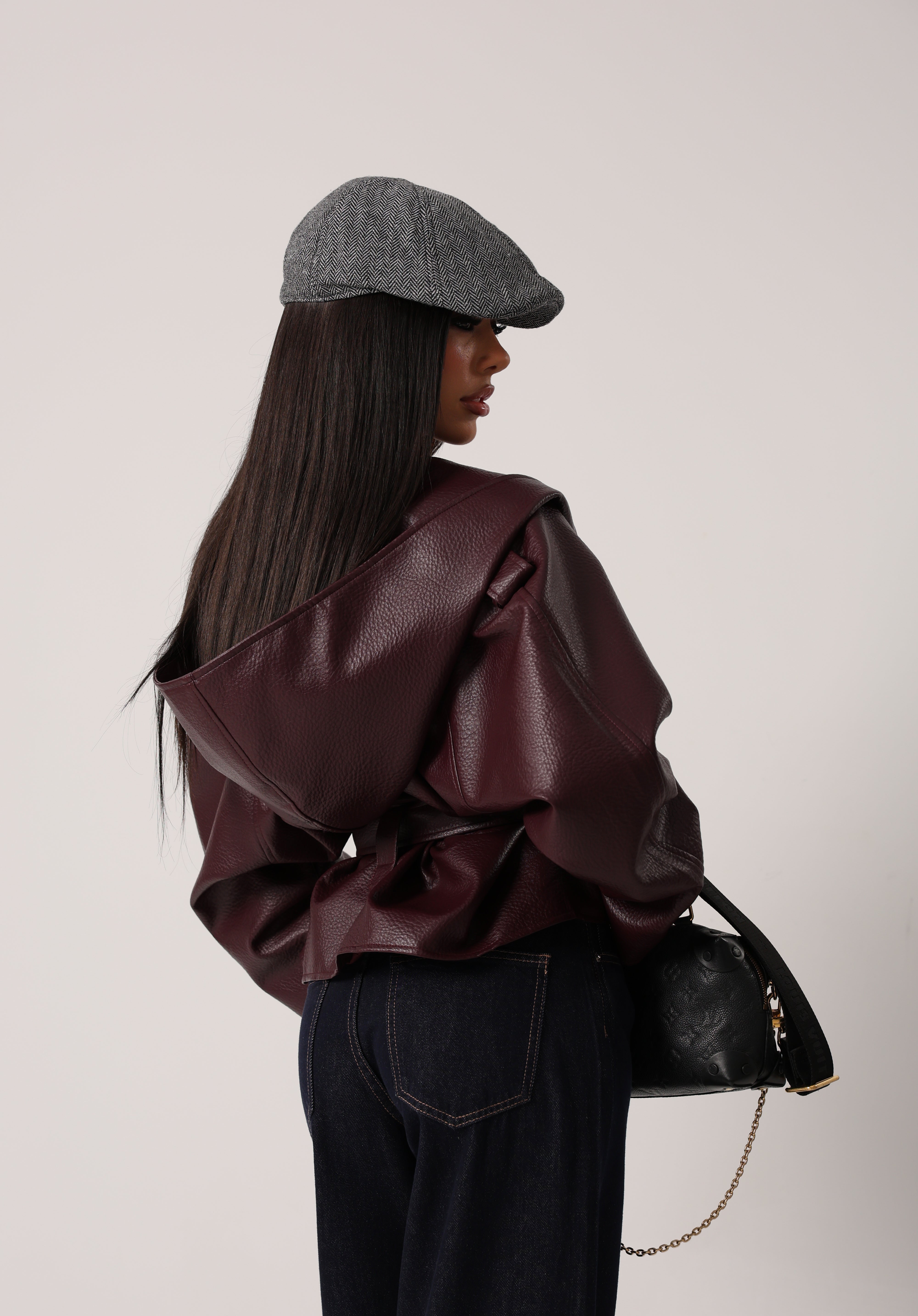 CHIODO CAPPUCCIO LARISSA BORDEAUX