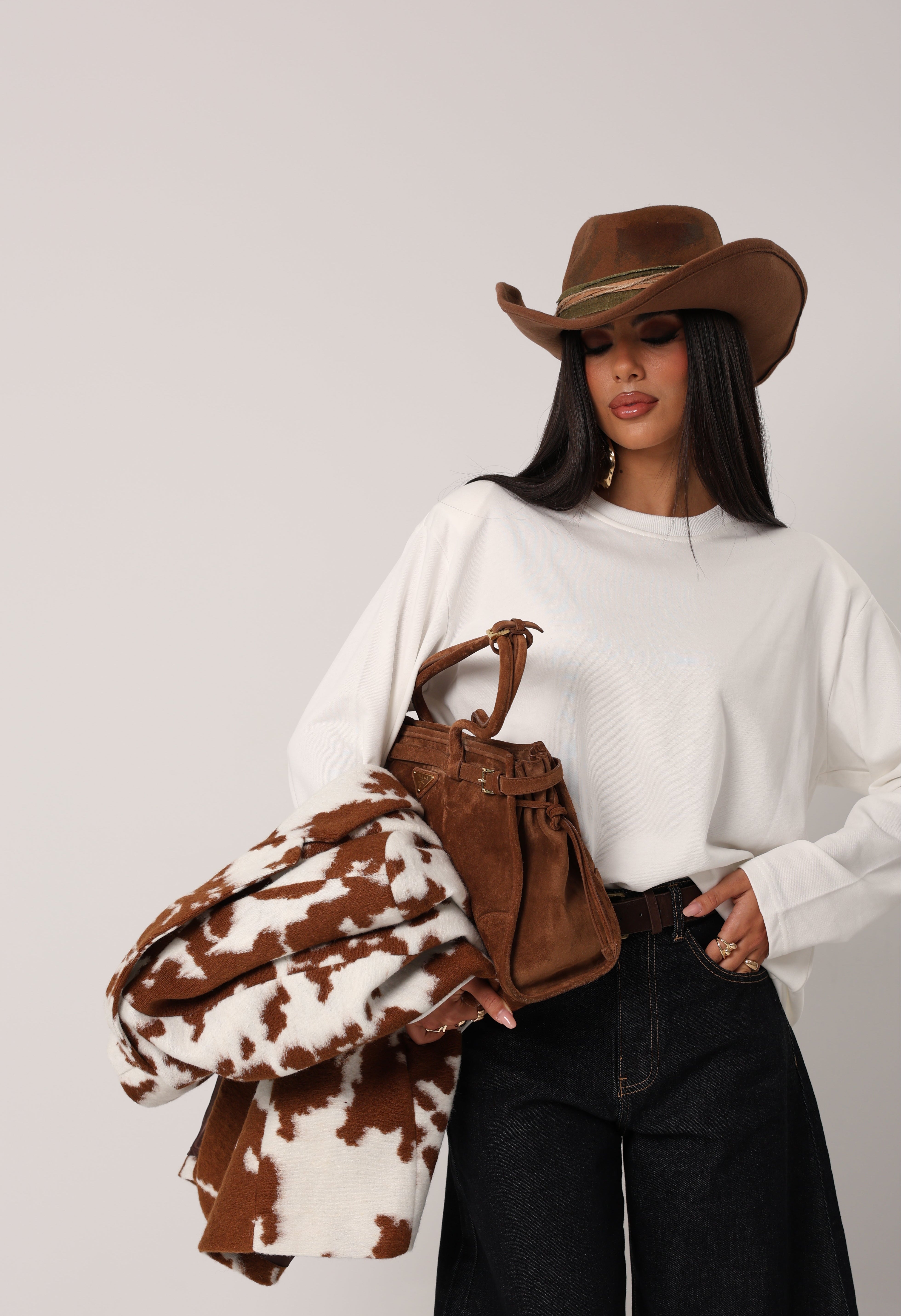 MAGLIA SPALLINE MAIKA BIANCA