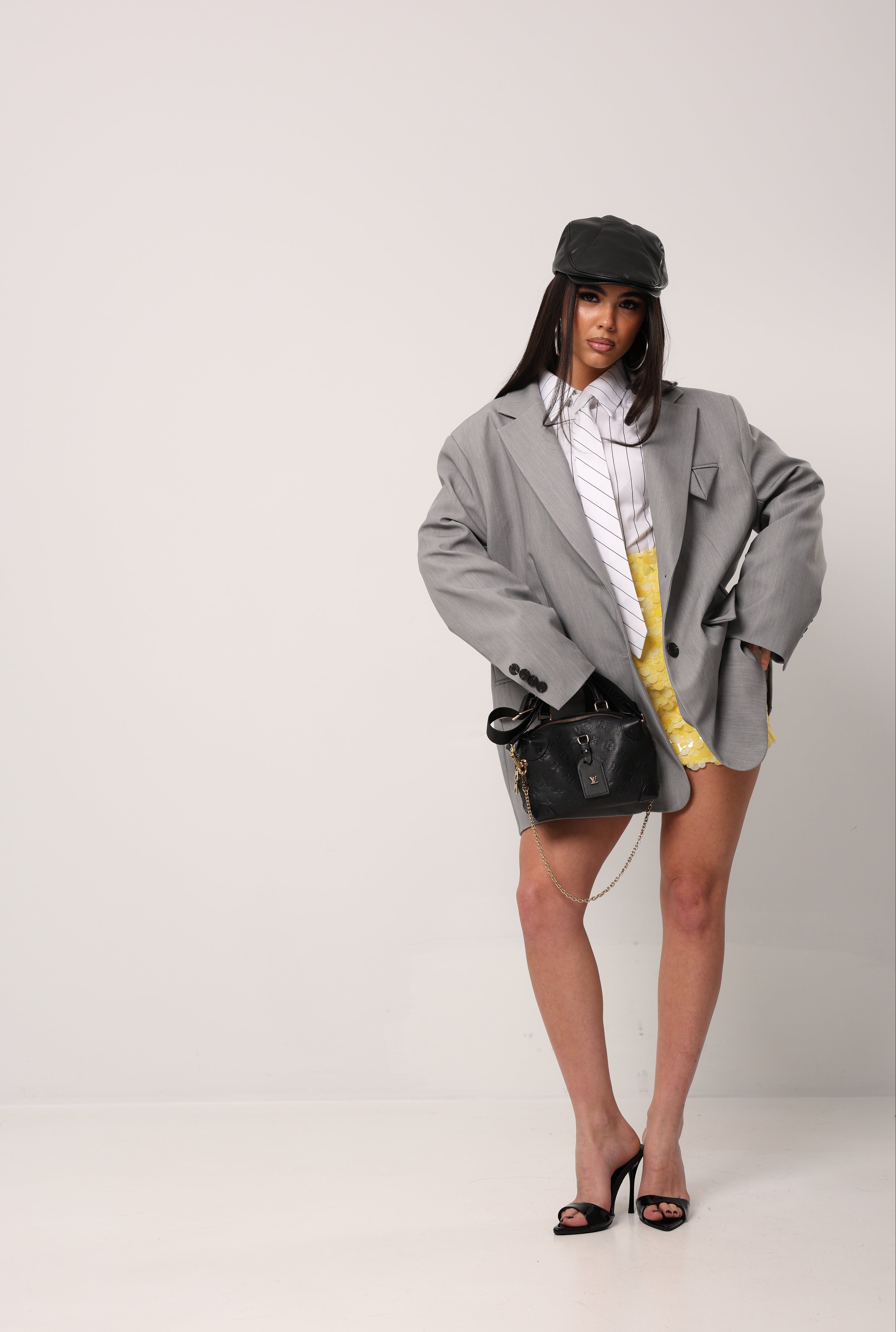 GONNA PAILLETTES DEBBIE GIALLA