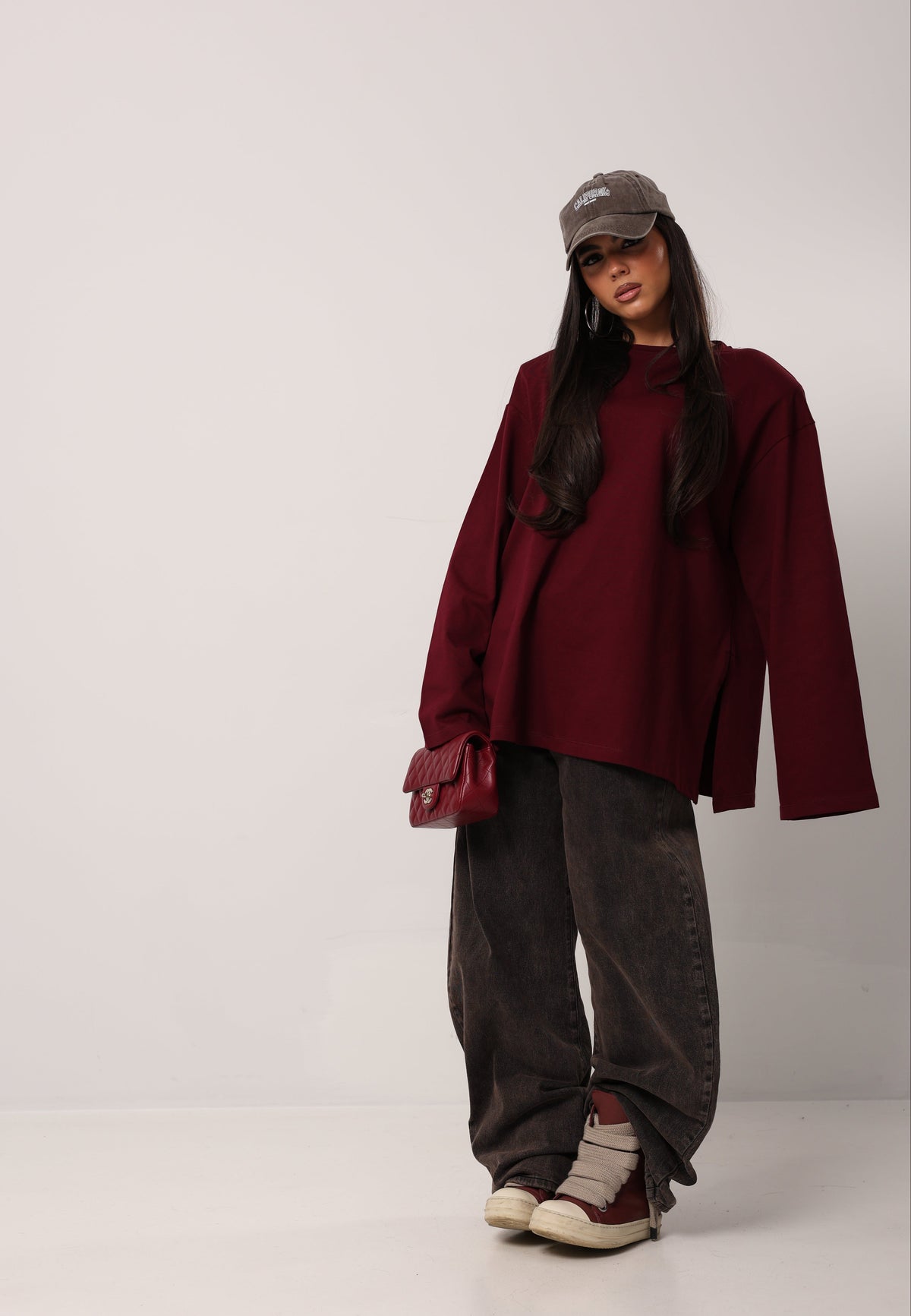 MAGLIA SPALLINE ZAYN BORDEAUX