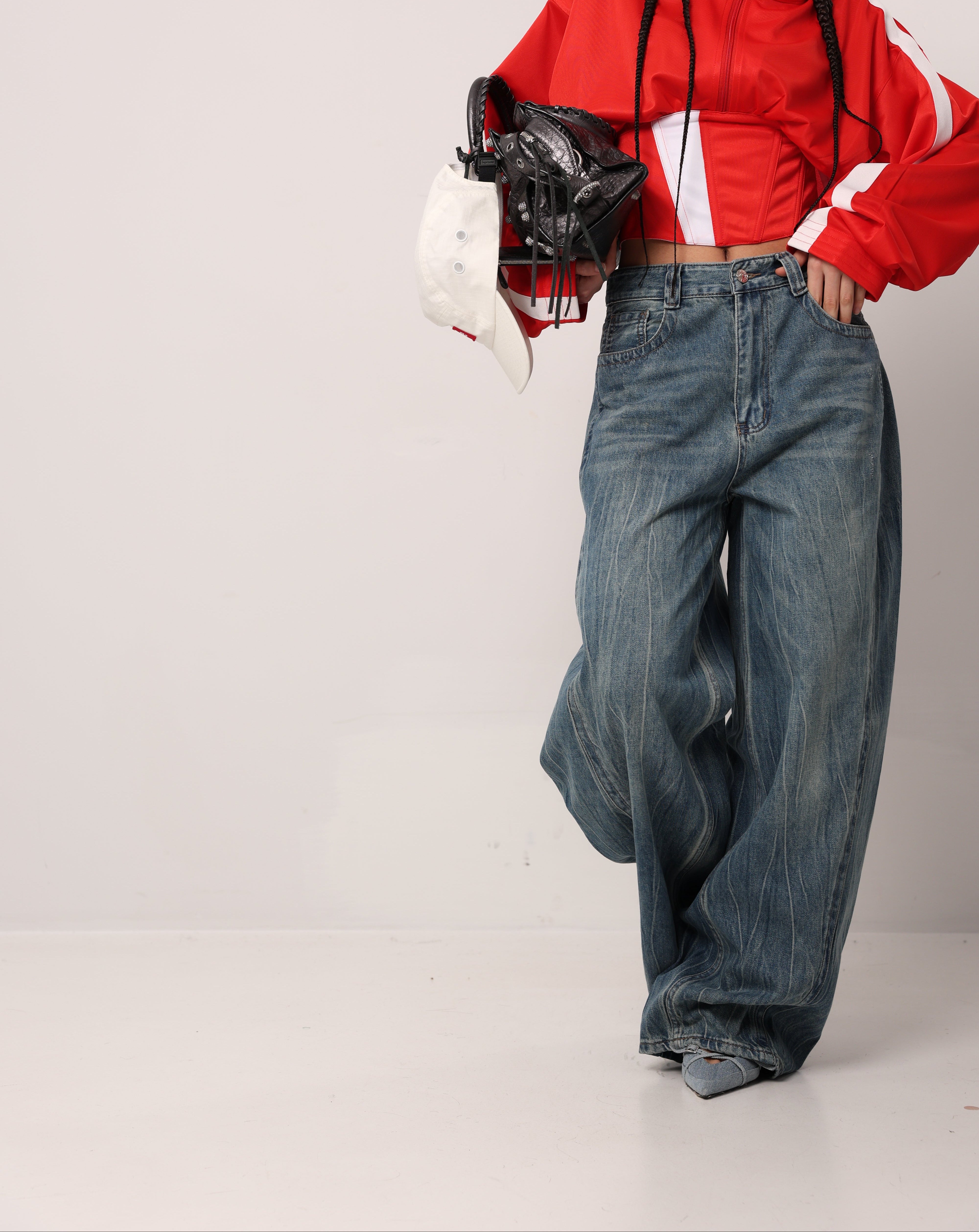 JEANS BALLOON RUPERT DENIM BLUE