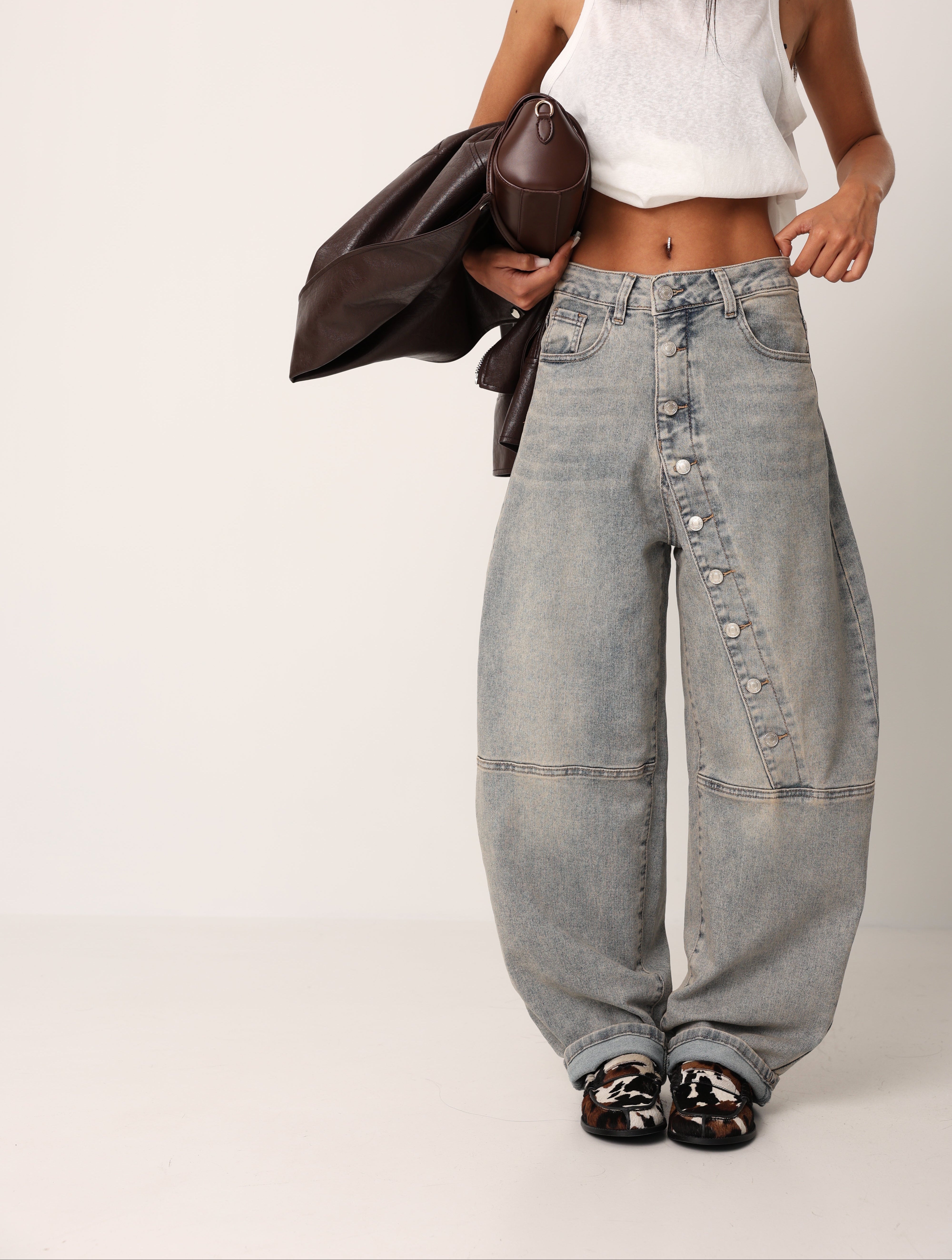 JEANS BALLOON ROSEMARIA SABBIATO