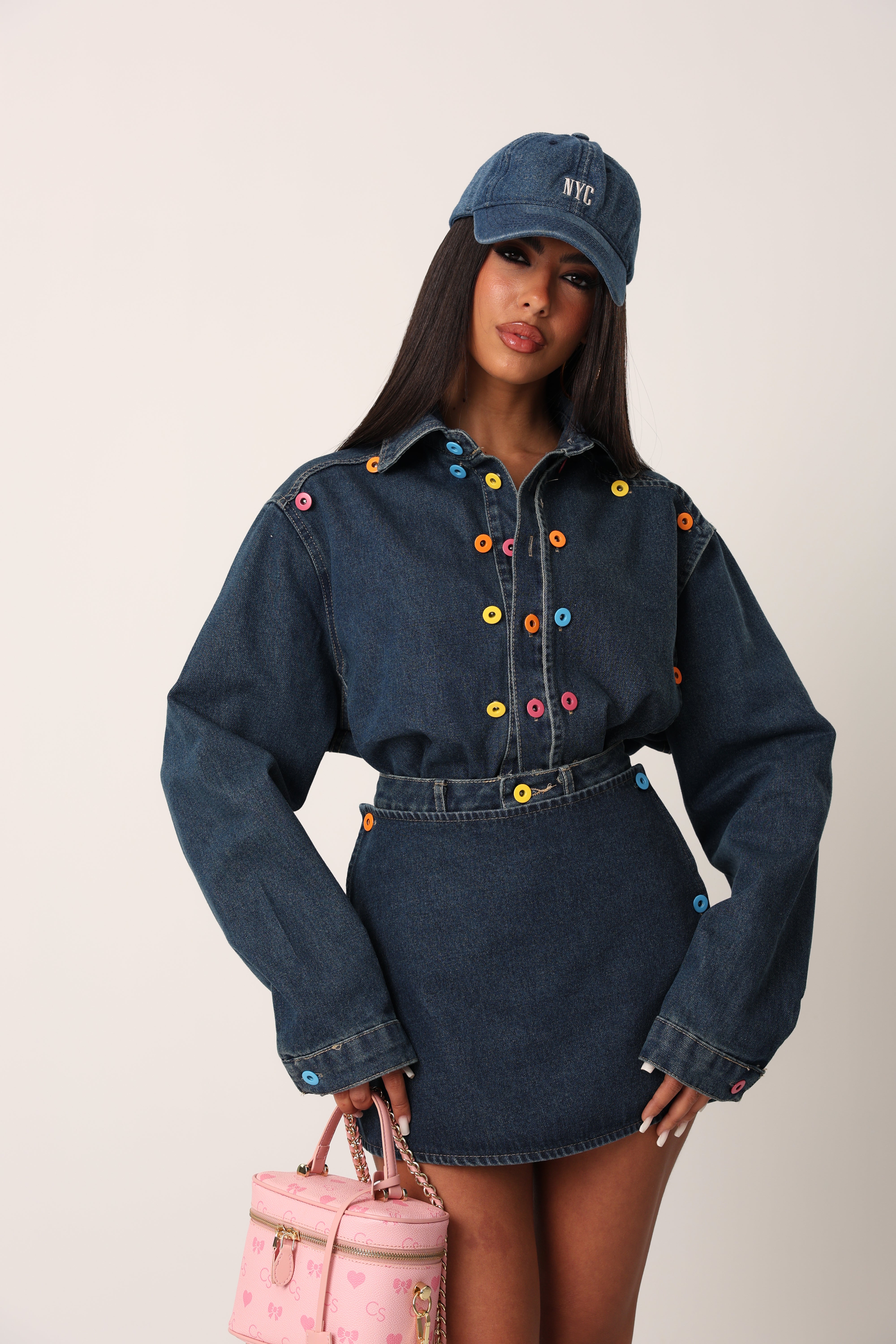 COORDINATO BABLE DENIM SCURO