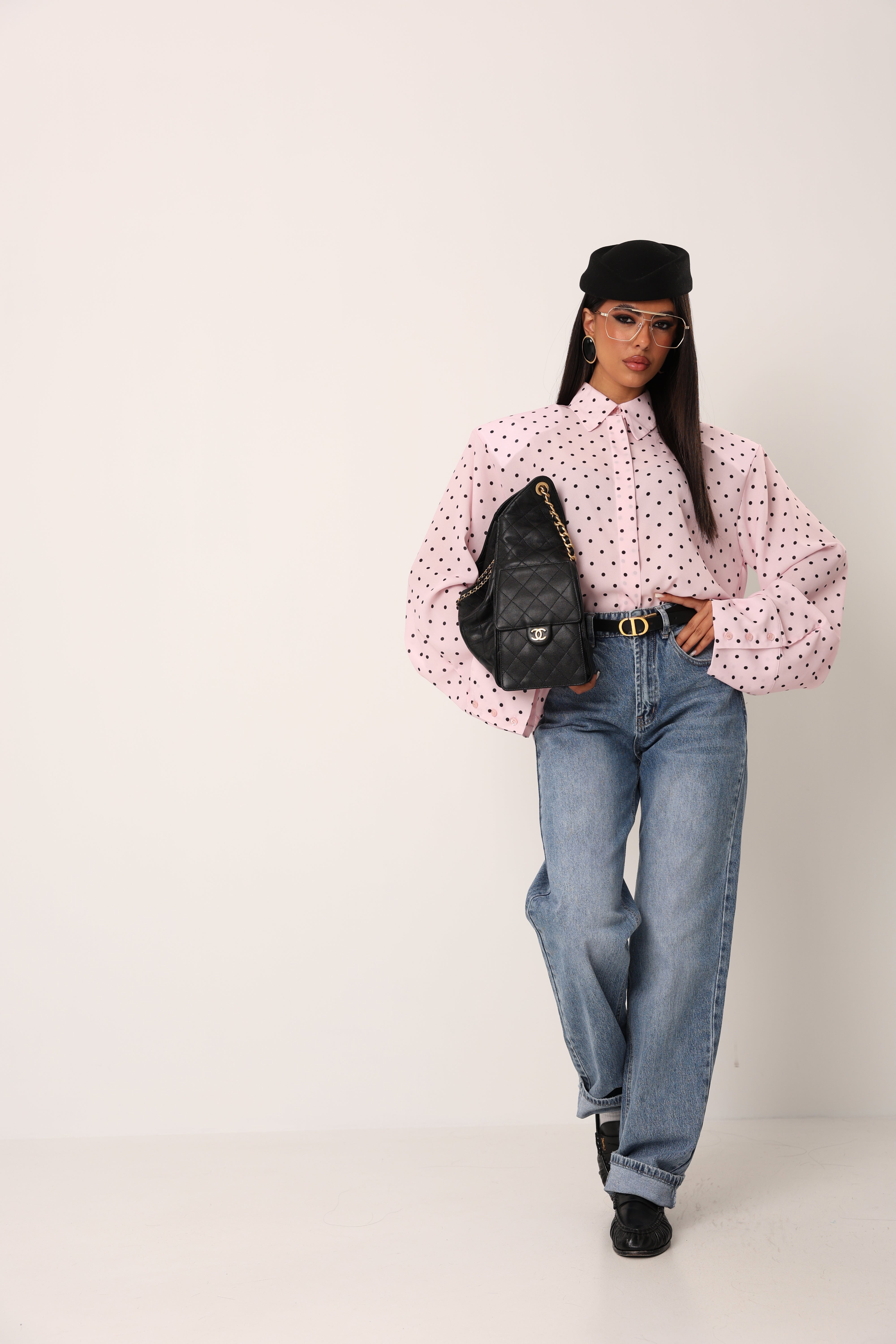 JEANS MOM-FIT ENIGMA DENIM BLUE