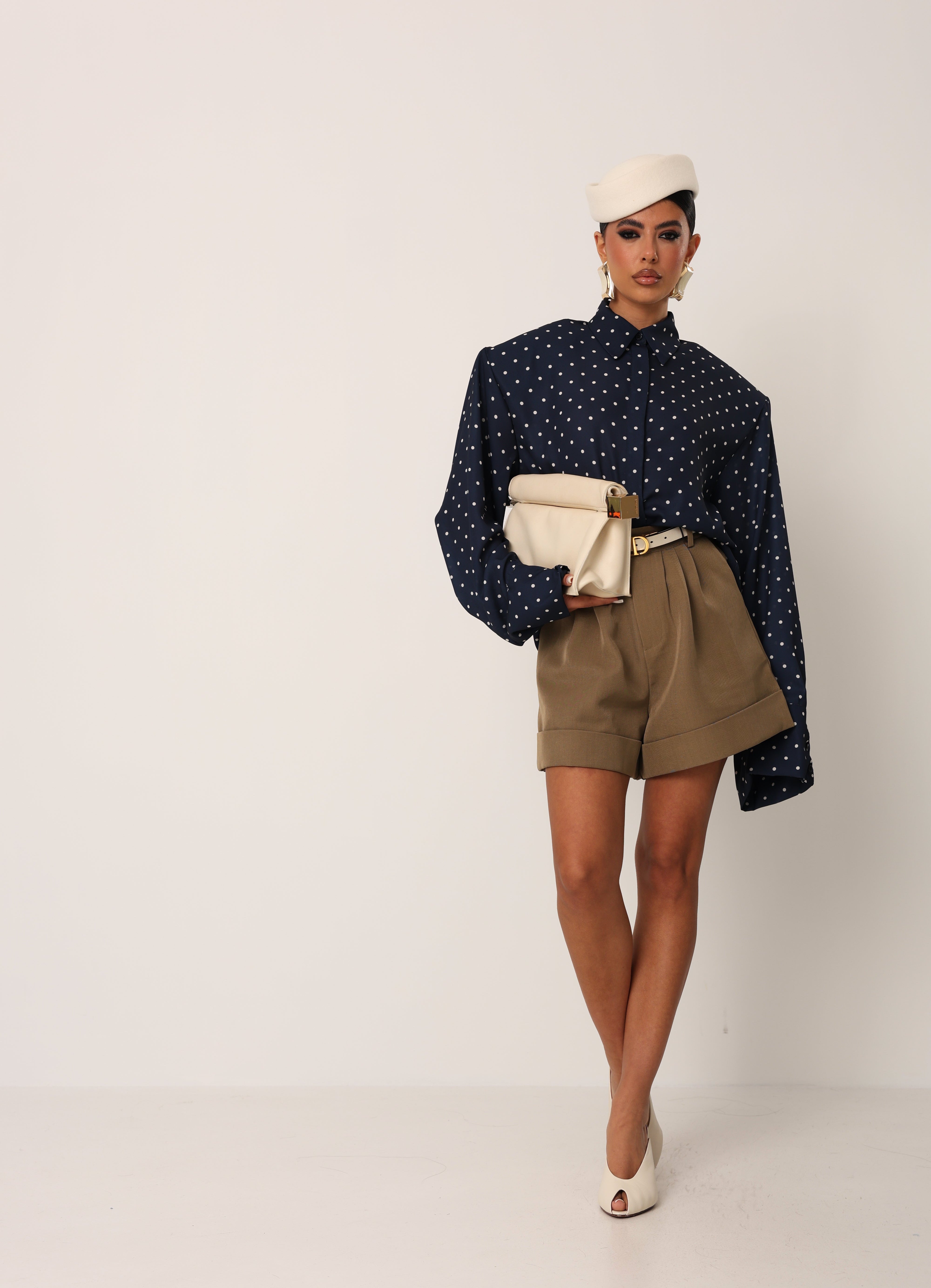 CAMICIA POIS LYDIA BLU NOTTE
