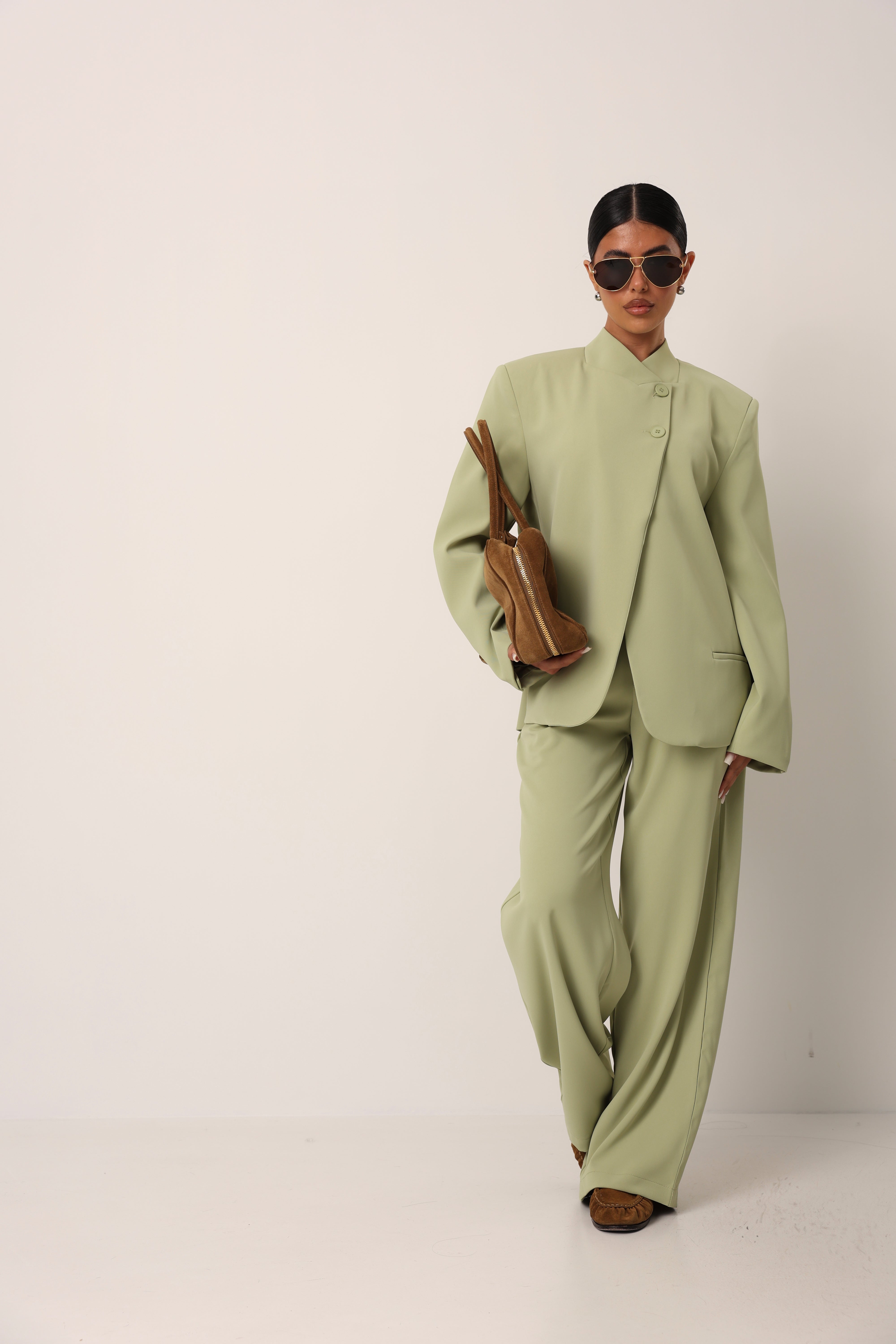 BLAZER SPALLINE IVANA SALVIA