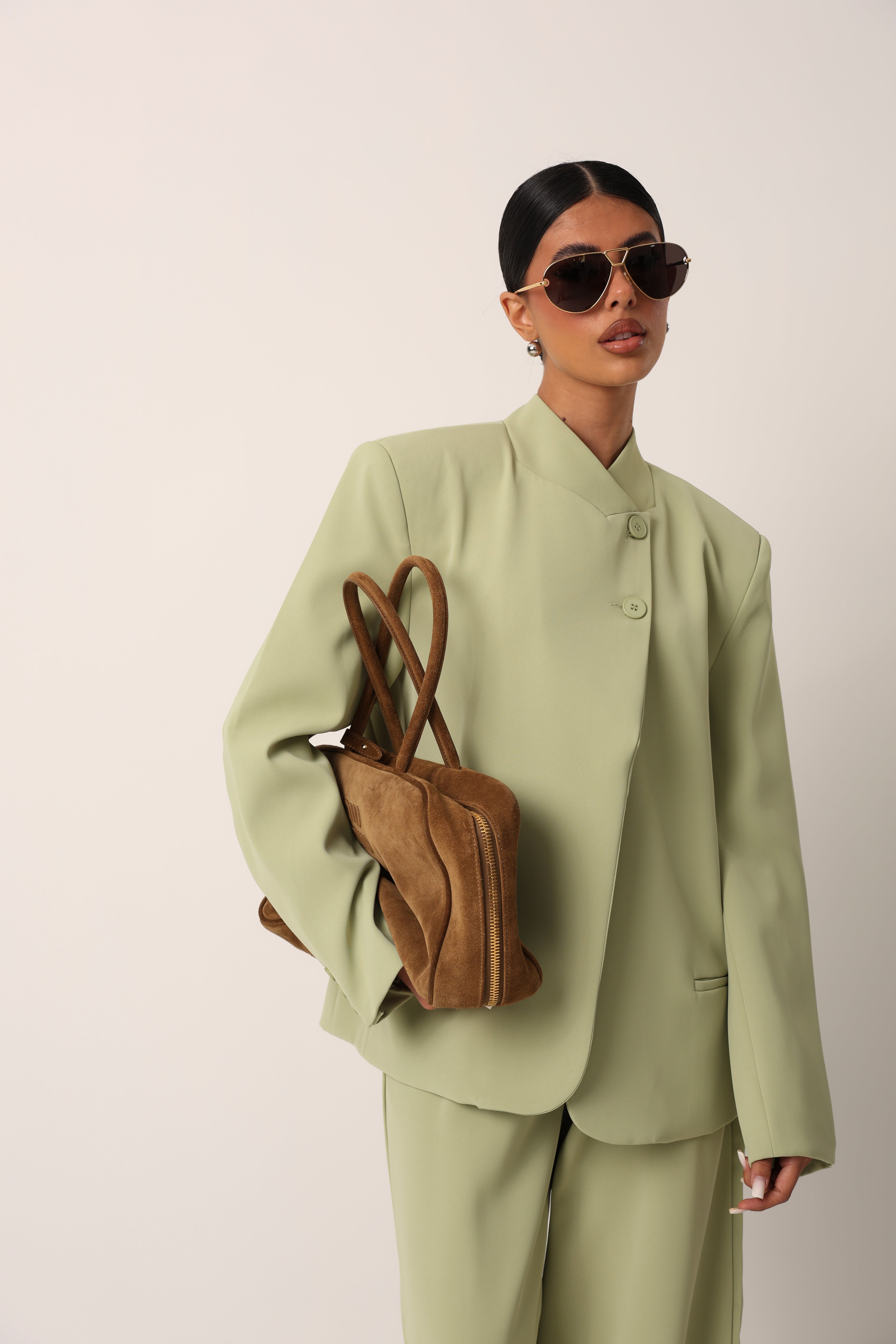 BLAZER SPALLINE IVANA SALVIA