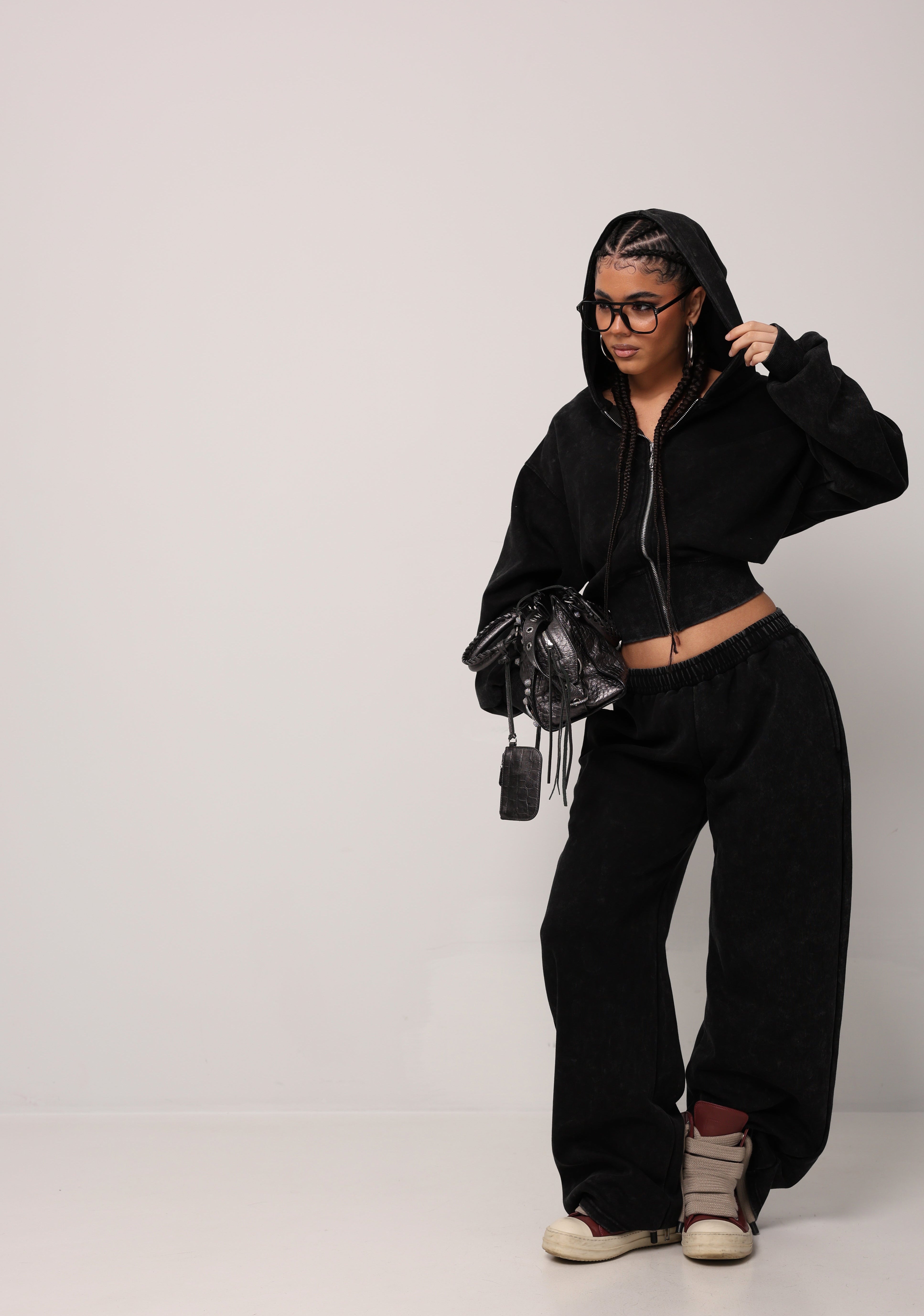 COORDINATO DI TUTA JANE NERO