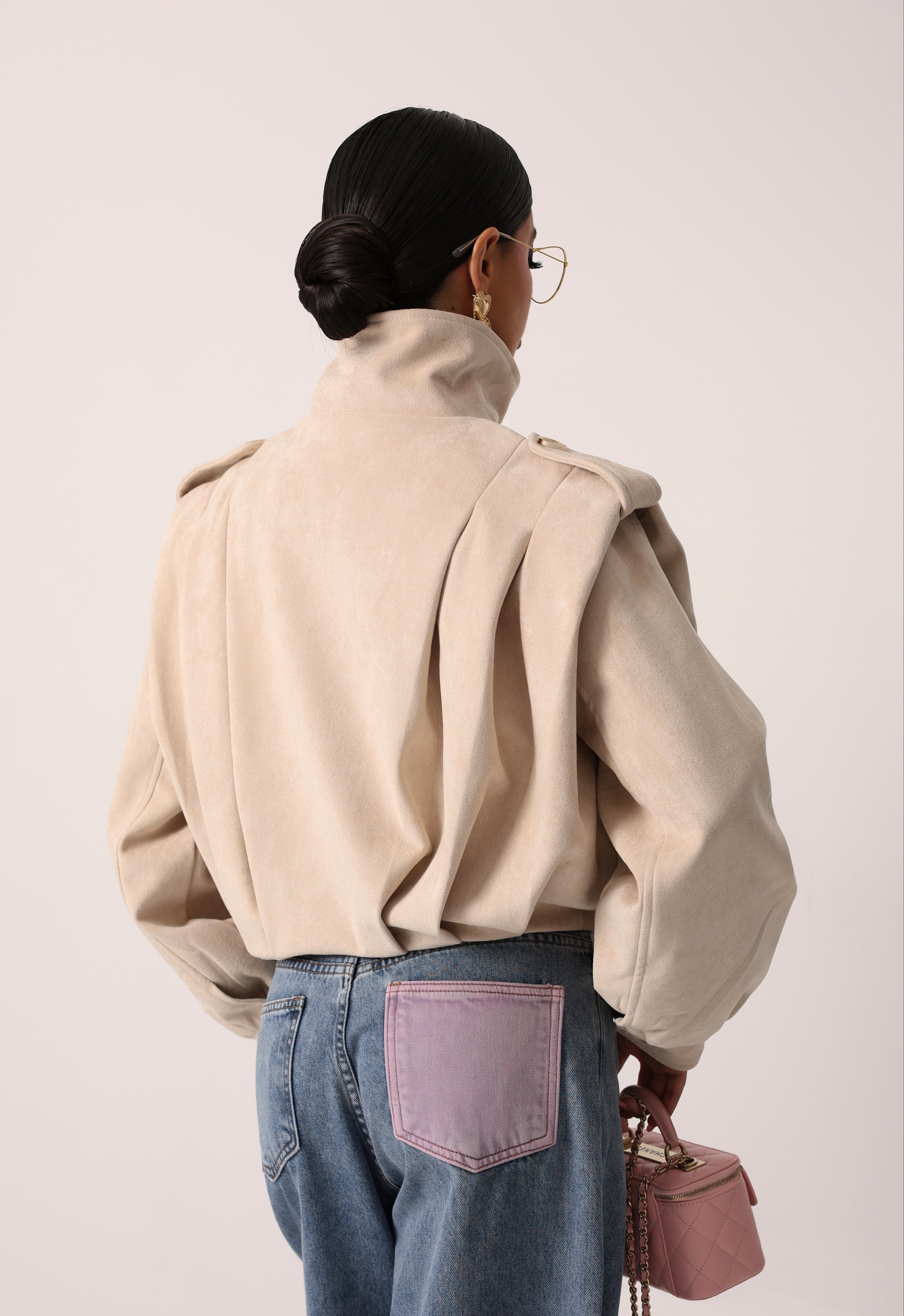 GIUBBINO ECOCAMOSCIO AMET BEIGE