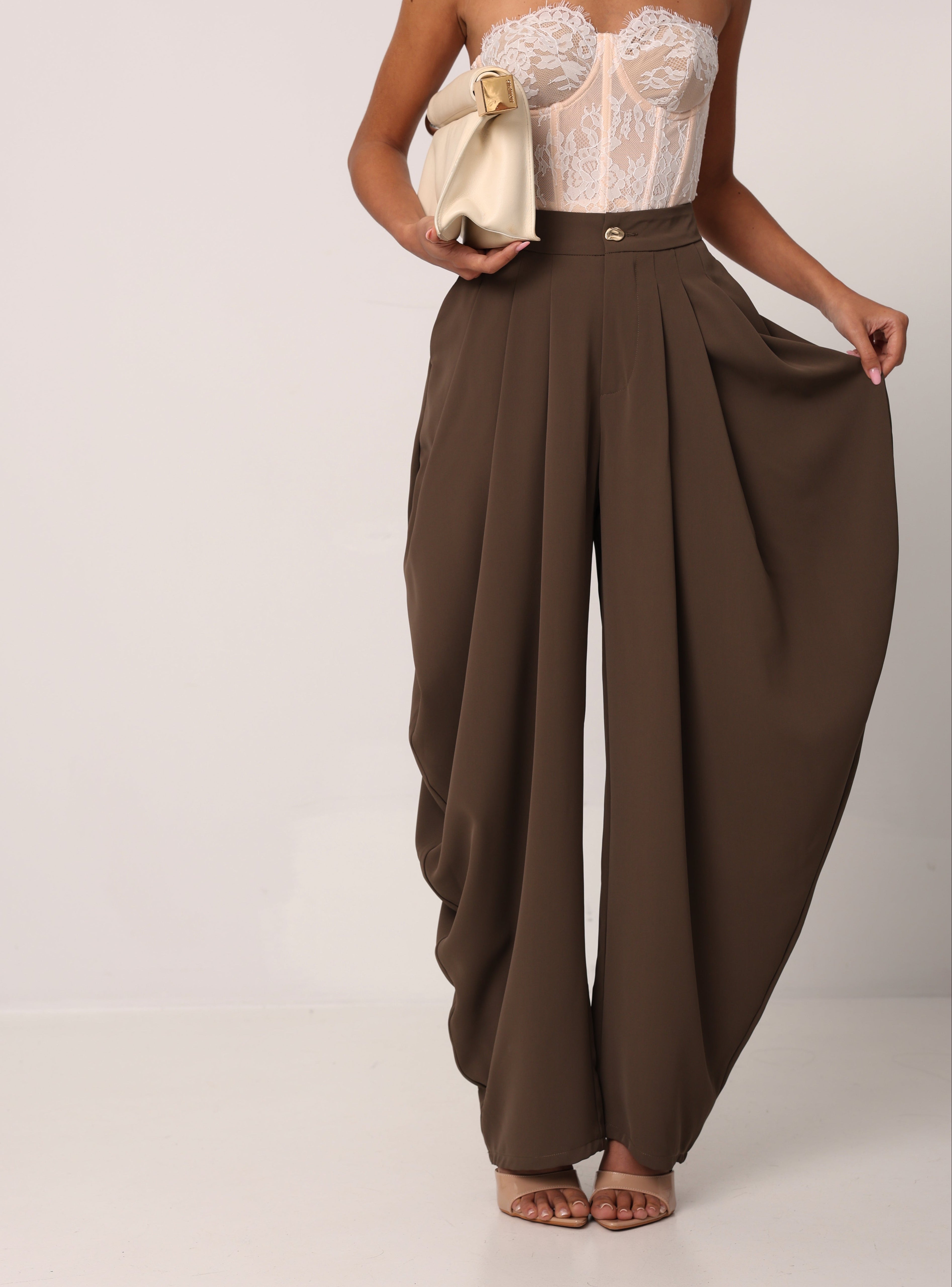 PANTALONI ENIT FANGO