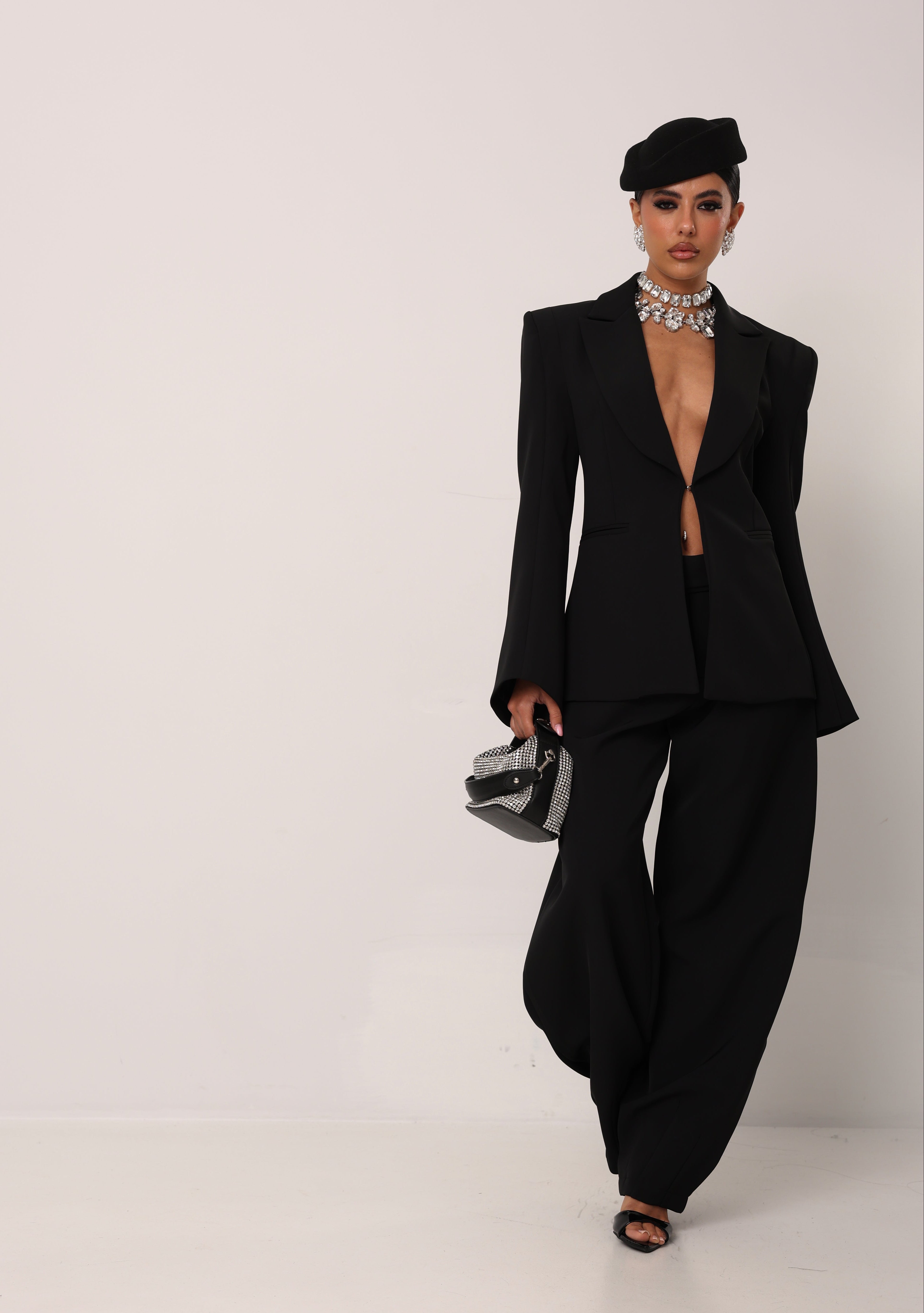 BLAZER SUNNY NERO BY LUMINA